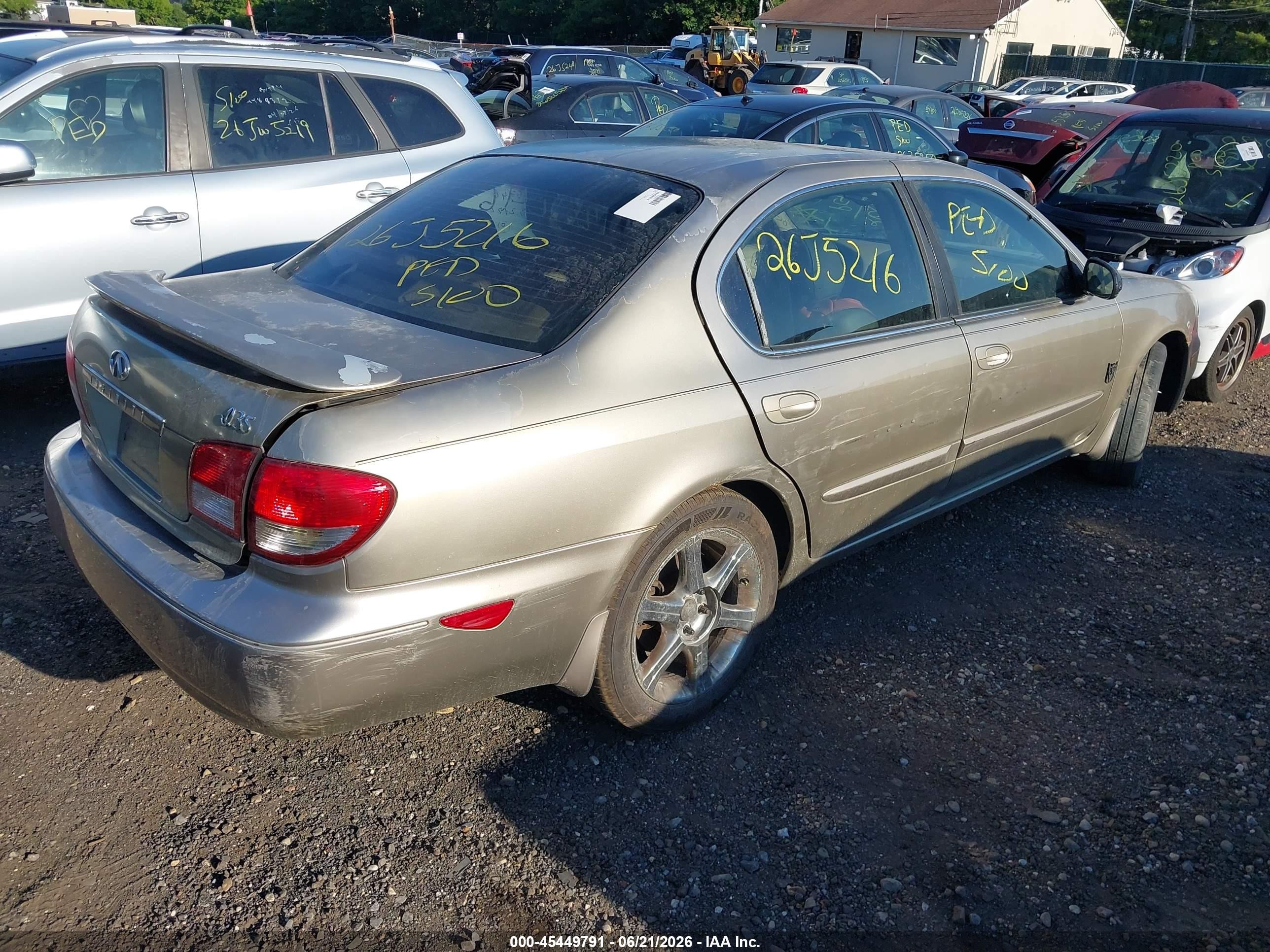 2003 Infiniti I35 Luxury Tan vin: JNKDA31A63T104467