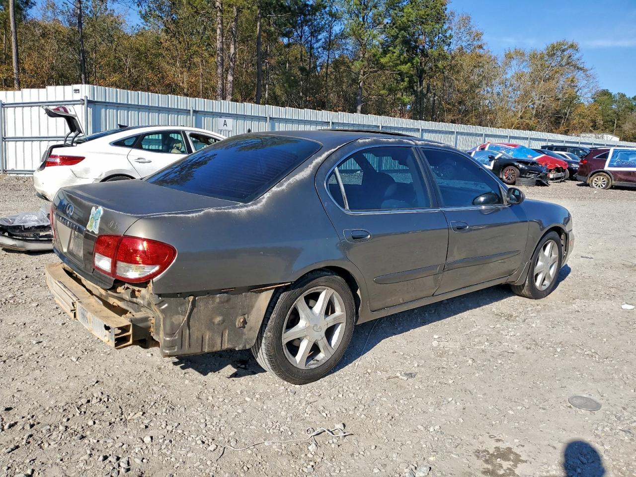 2002 Infiniti I35 Gray vin: JNKDA31A72T031446
