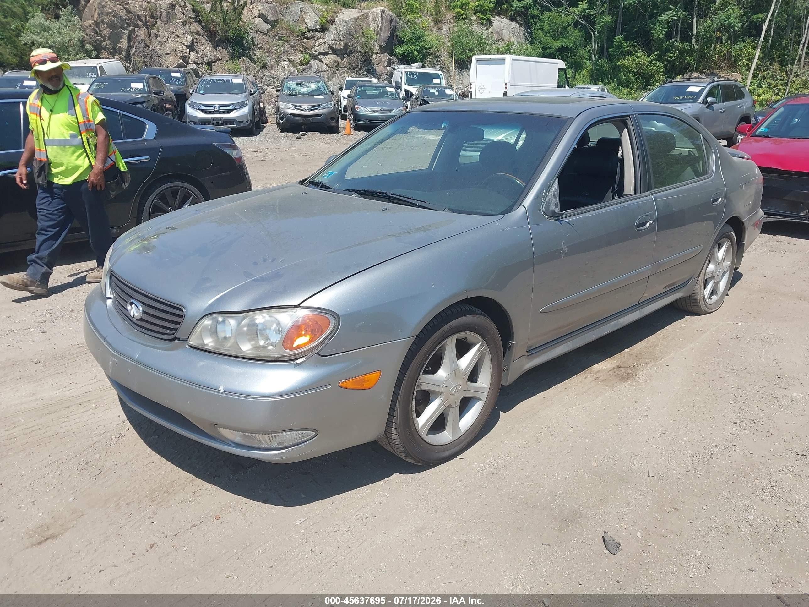 2004 Infiniti I35 Luxury Silver vin: JNKDA31A84T210467