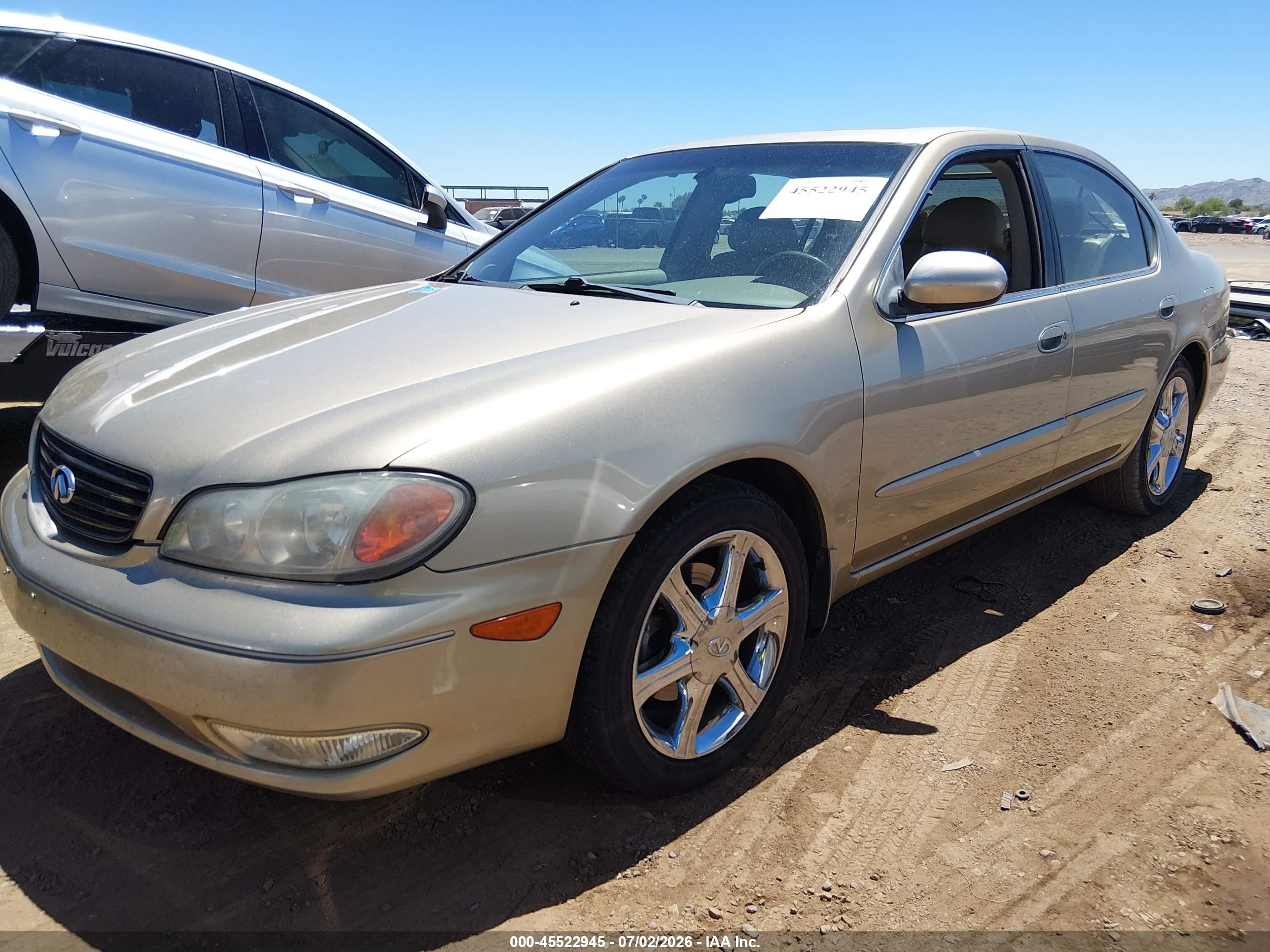 2003 Infiniti I35 Luxury Gold vin: JNKDA31A93T104589