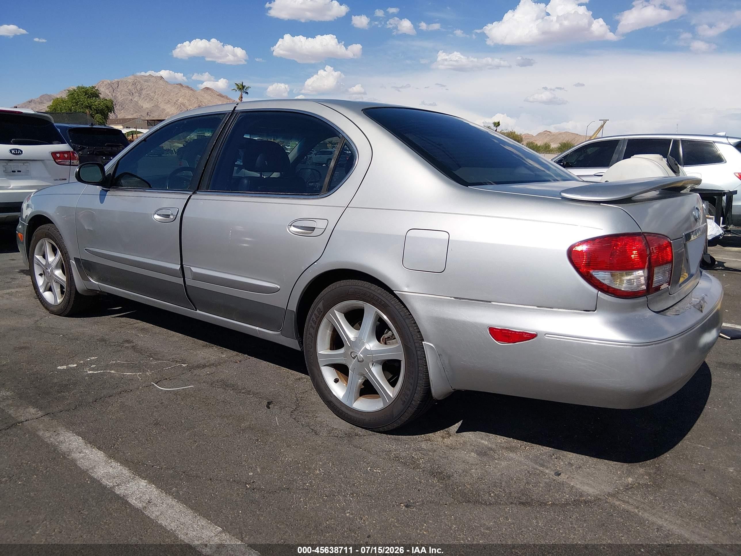 2002 Infiniti I35 Luxury Silver vin: JNKDA31AX2T003219