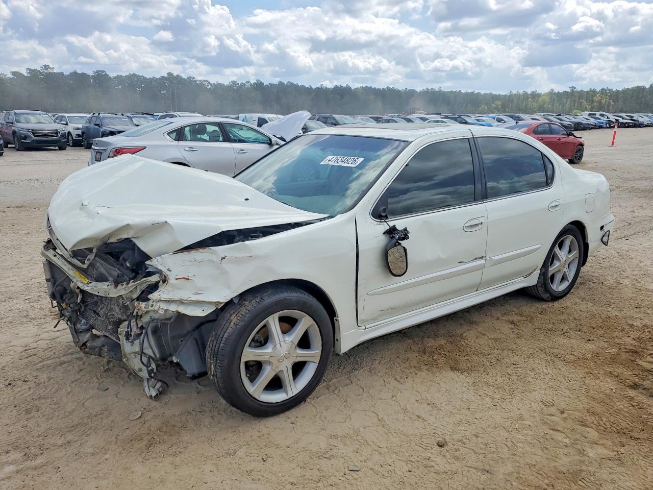 2002 Infiniti I35 Base White vin: JNKDA31AX2T027827