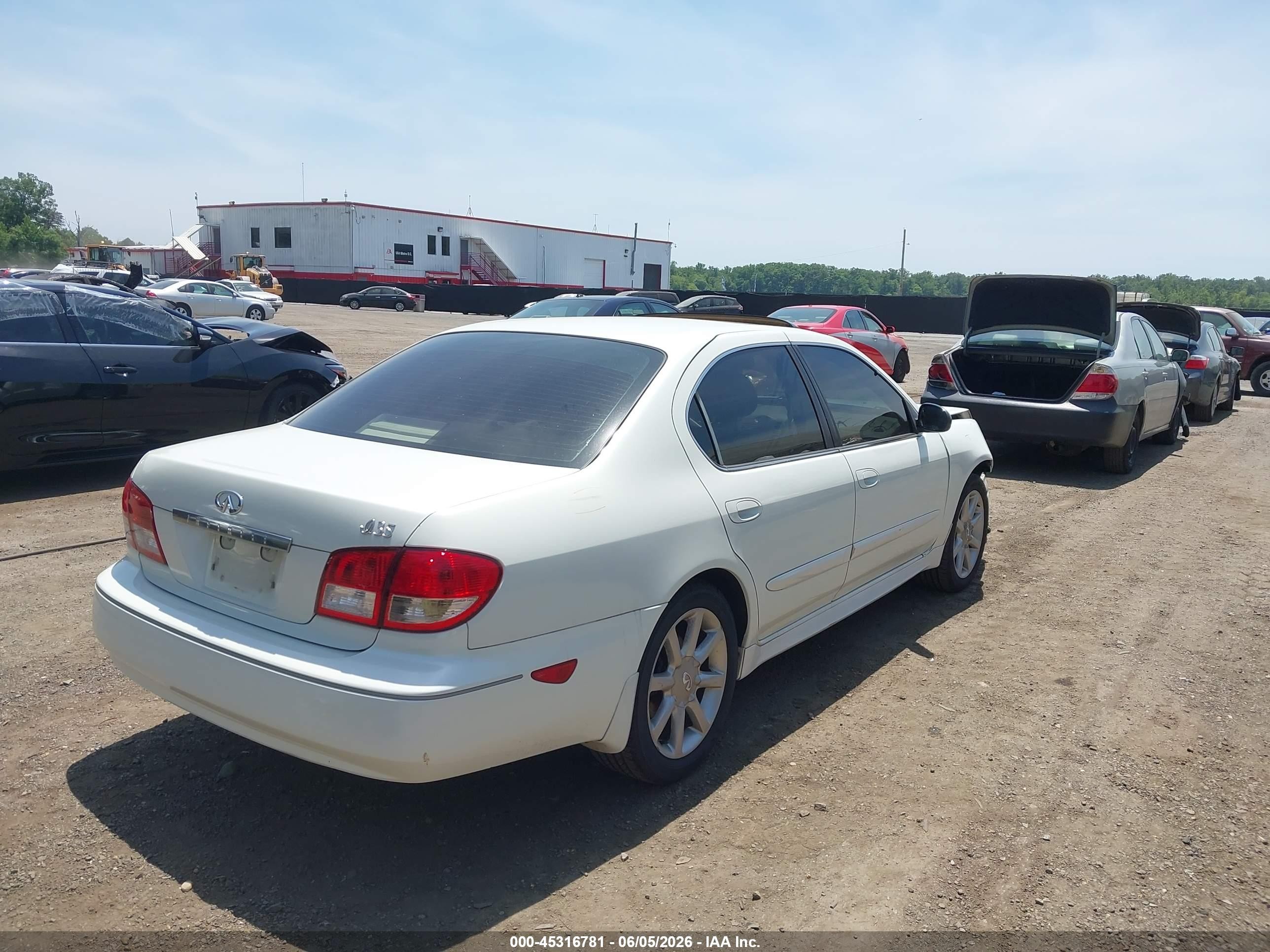 2003 Infiniti I35 Luxury White vin: JNKDA31AX3T110398