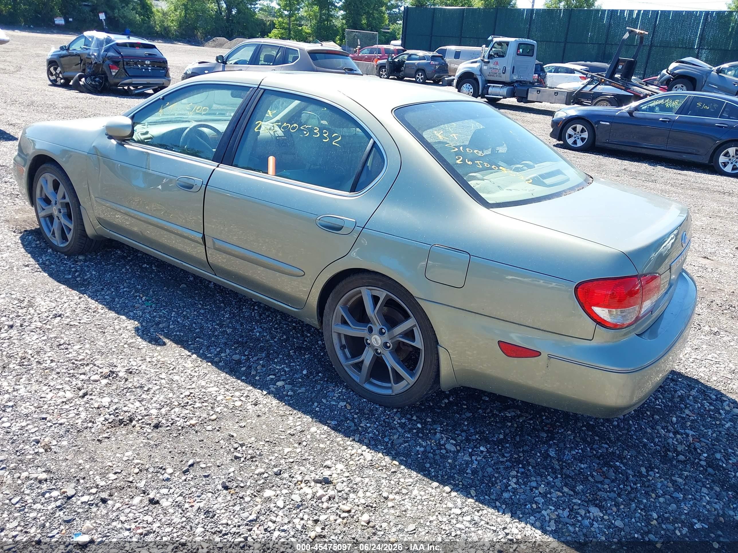 2003 Infiniti I35 Luxury Green vin: JNKDA31AX3T114936
