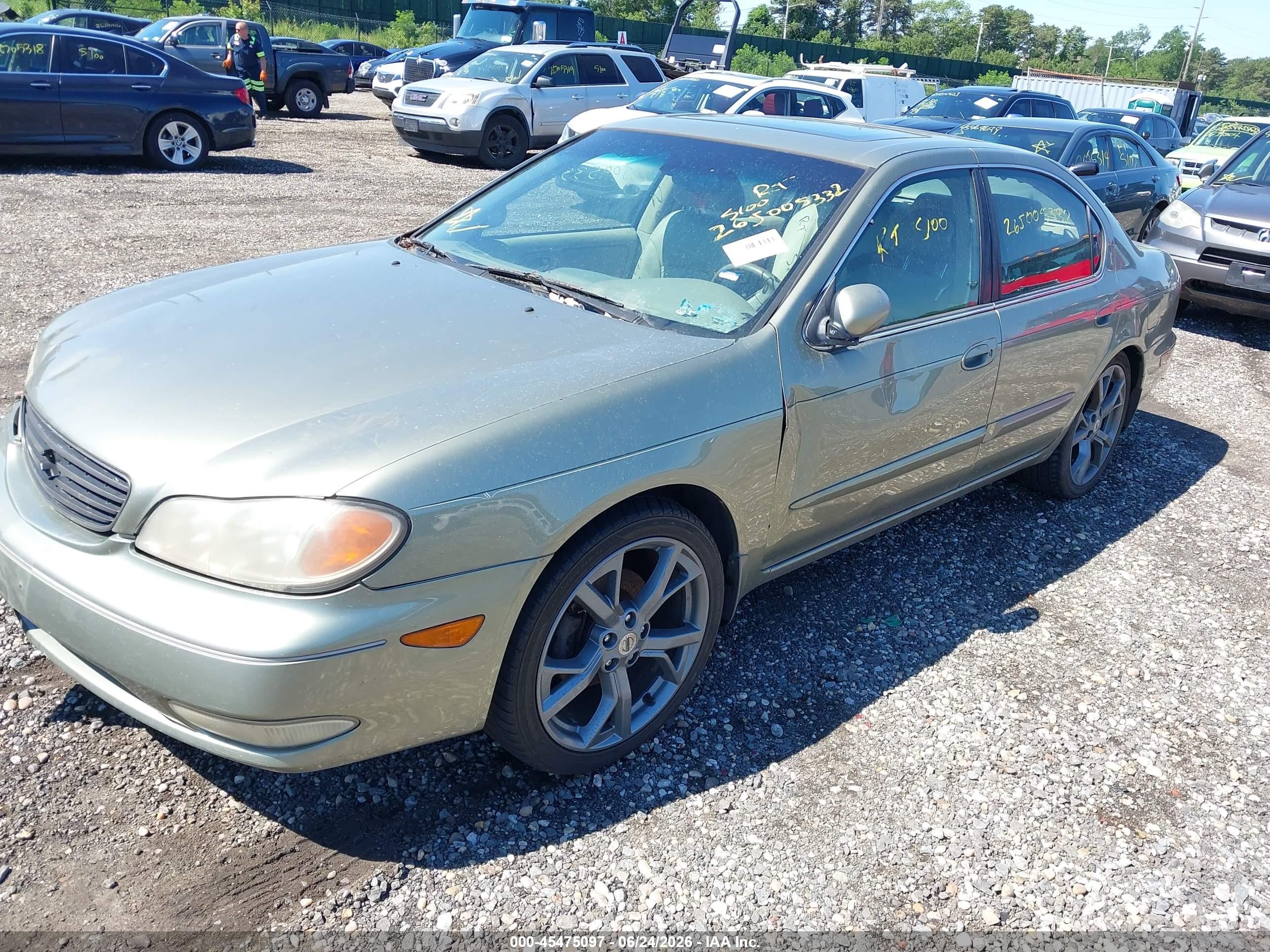 2003 Infiniti I35 Luxury Green vin: JNKDA31AX3T114936