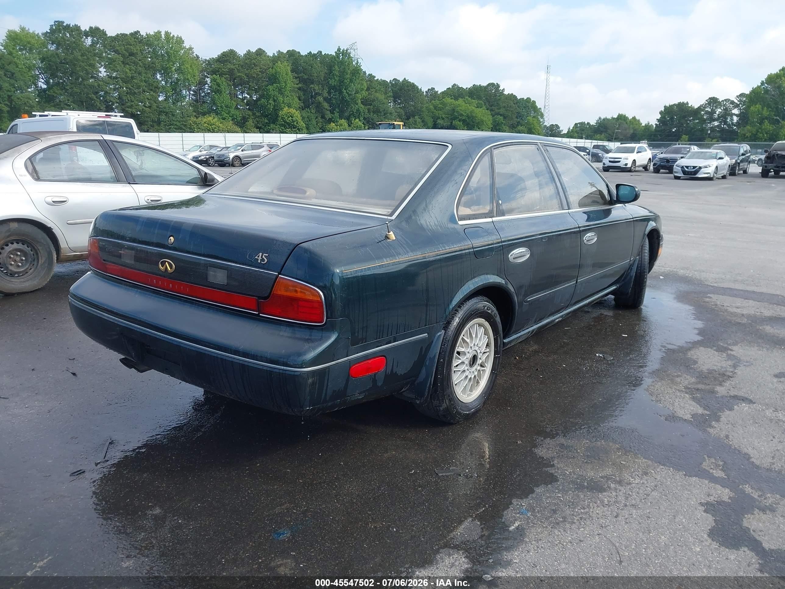 1994 Infiniti Q45   Green vin: JNKNG01D6RM263813