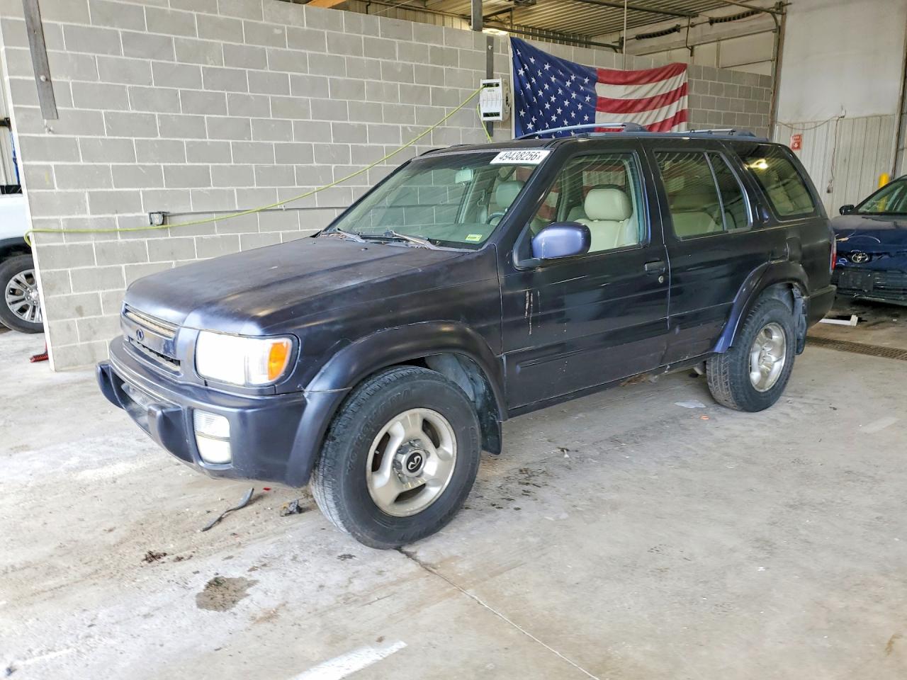1998 Infiniti Qx4 Blue vin: JNRAR05Y2WW035864