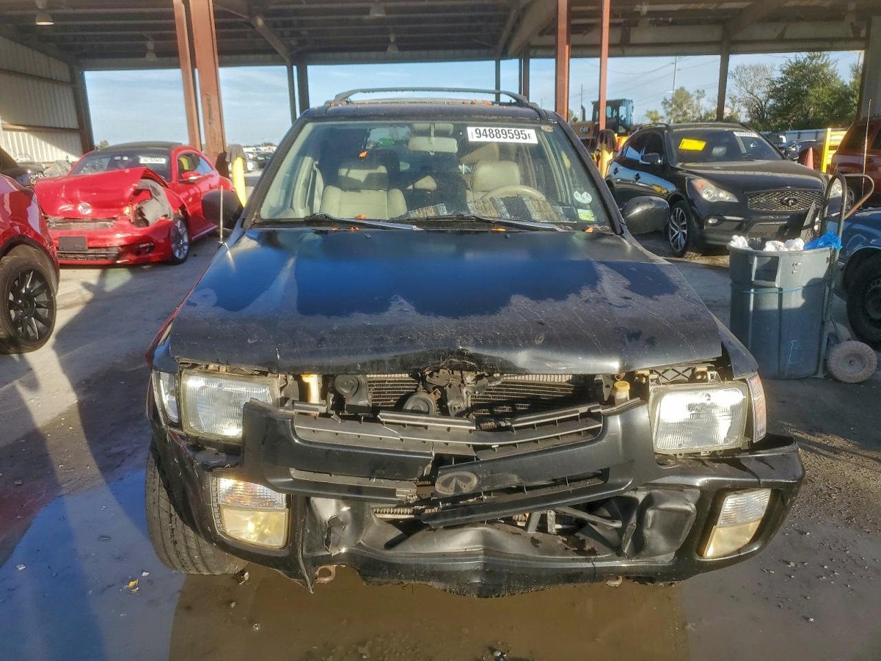 1998 Infiniti Qx4 Black vin: JNRAR05Y4WW037504