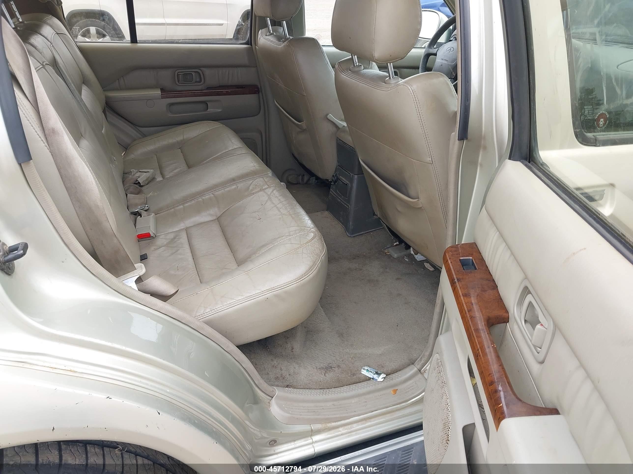 1998 Infiniti Qx4   Gold vin: JNRAR05Y5WW035275