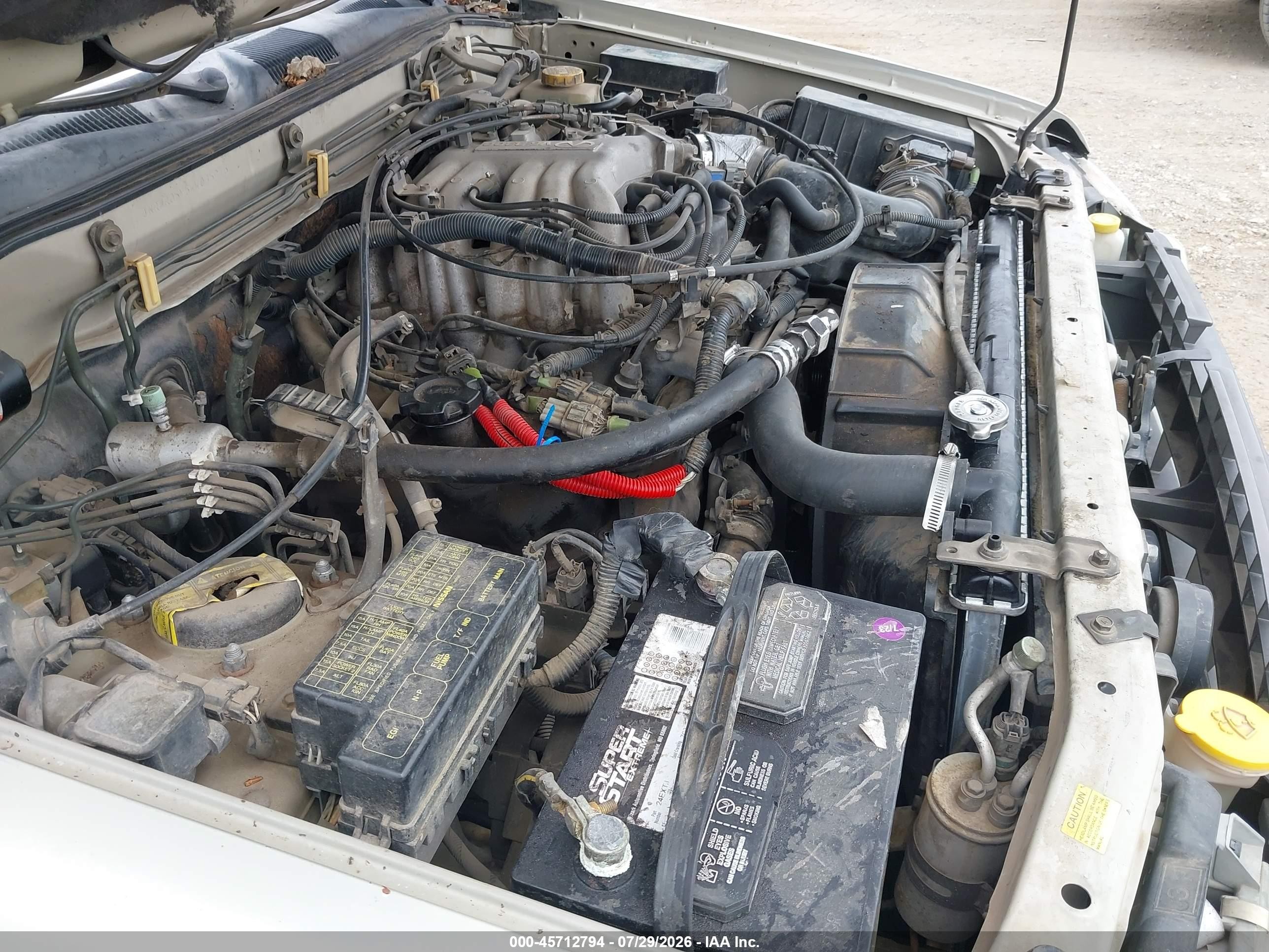 1998 Infiniti Qx4   Gold vin: JNRAR05Y5WW035275