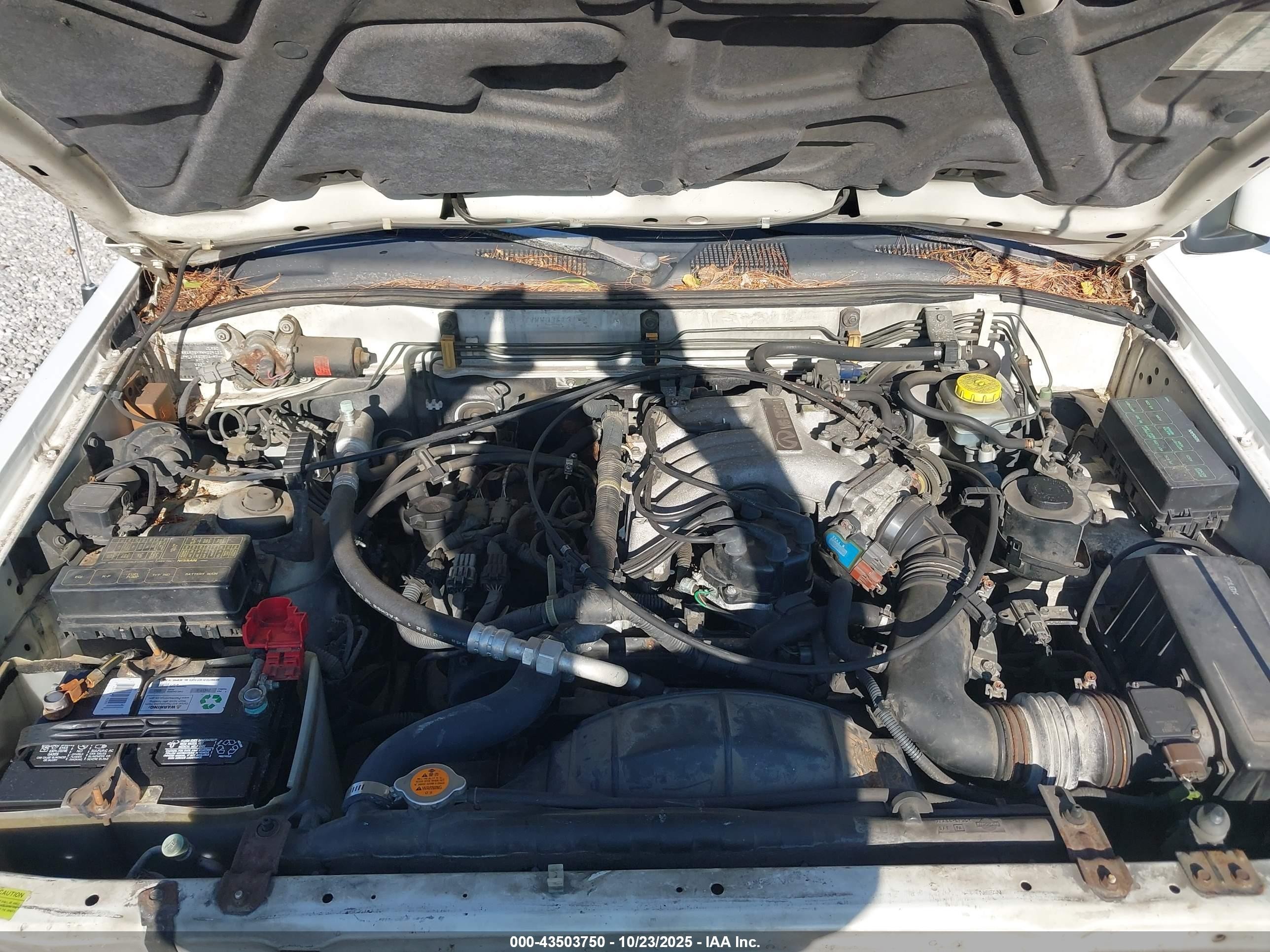 1998 Infiniti Qx4   White vin: JNRAR05Y9WW034131