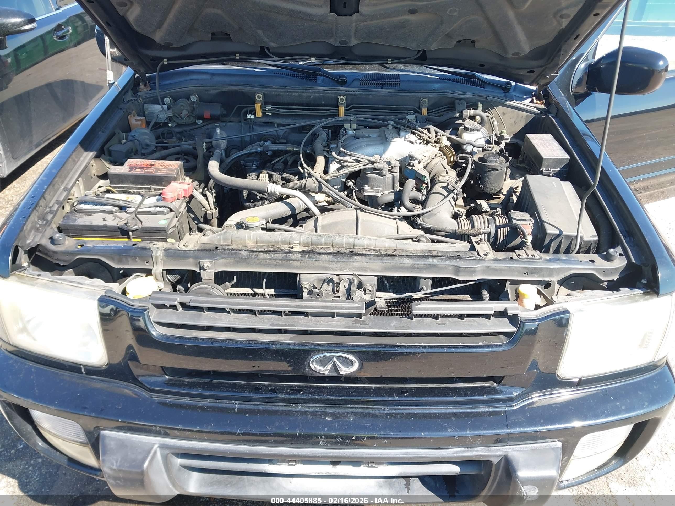 2000 Infiniti Qx4   Black vin: JNRAR07Y1YW082545