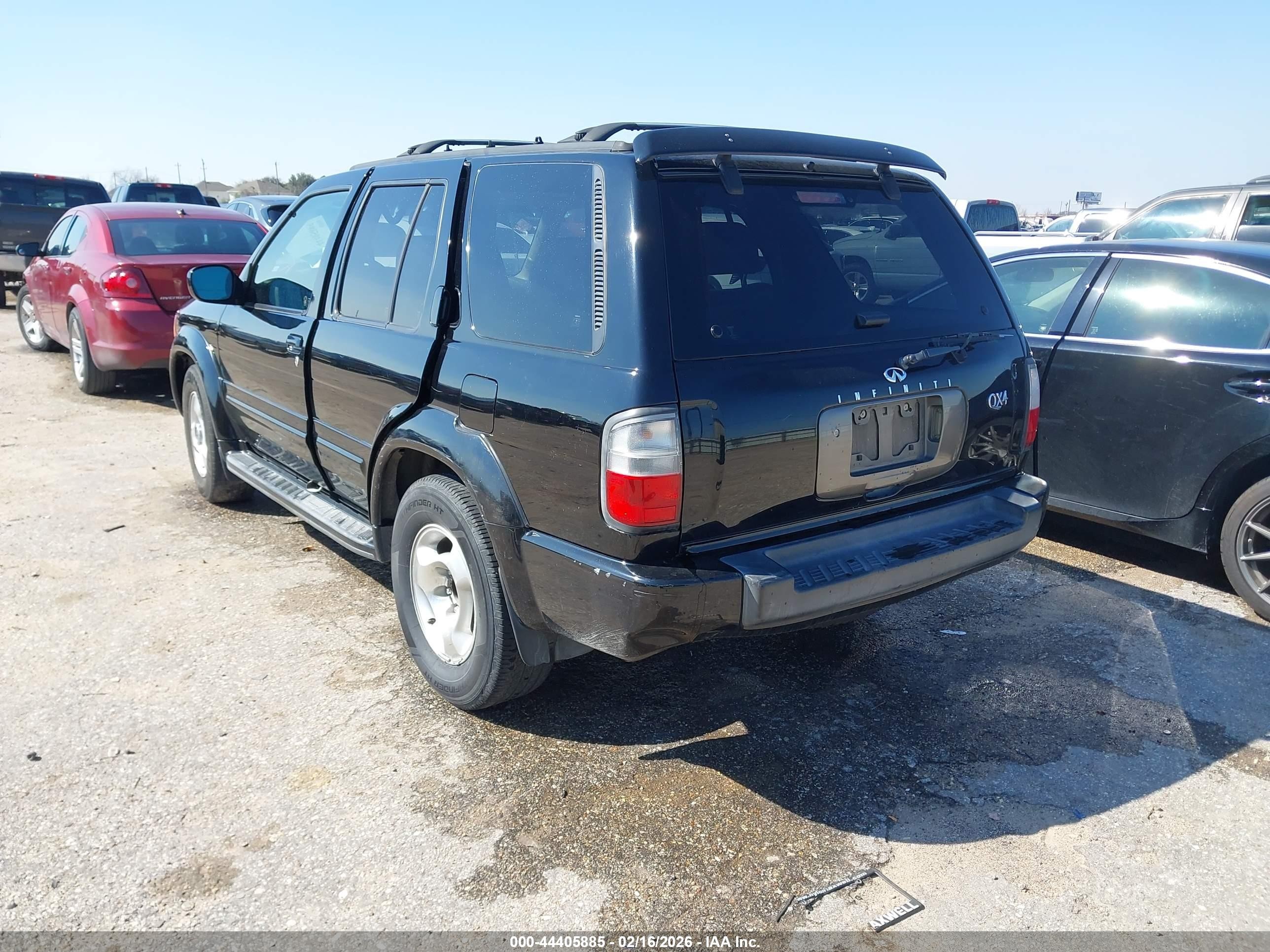 2000 Infiniti Qx4   Black vin: JNRAR07Y1YW082545
