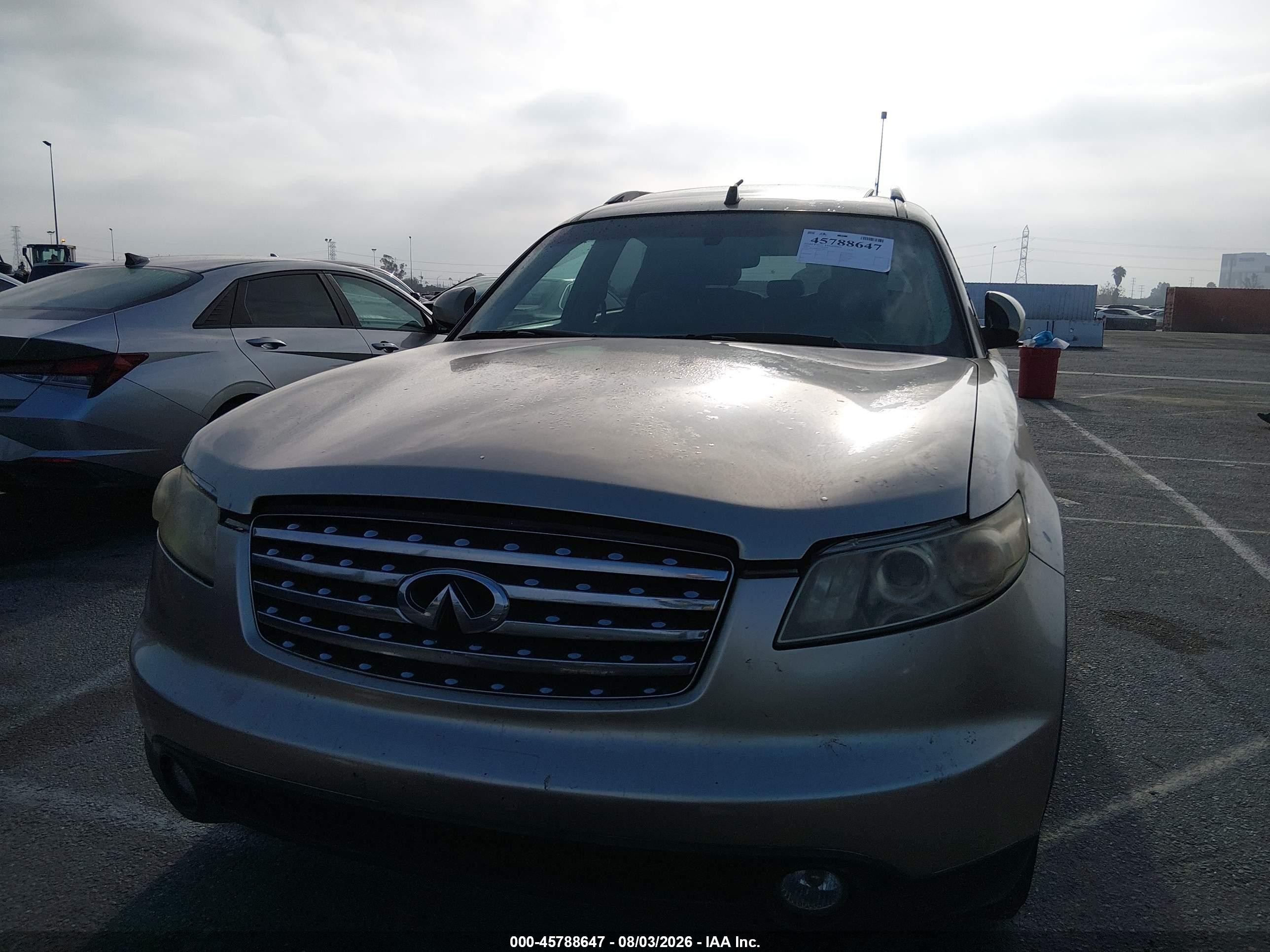 2004 Infiniti Fx35   Gold vin: JNRAS08U04X100179