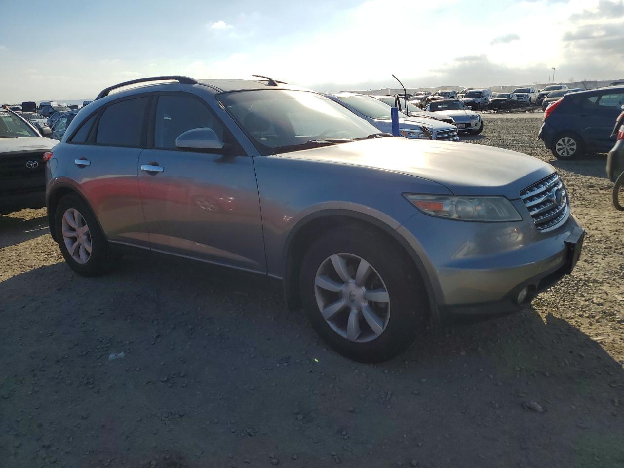 2005 Infiniti Fx35 Base Gray vin: JNRAS08U05X109563