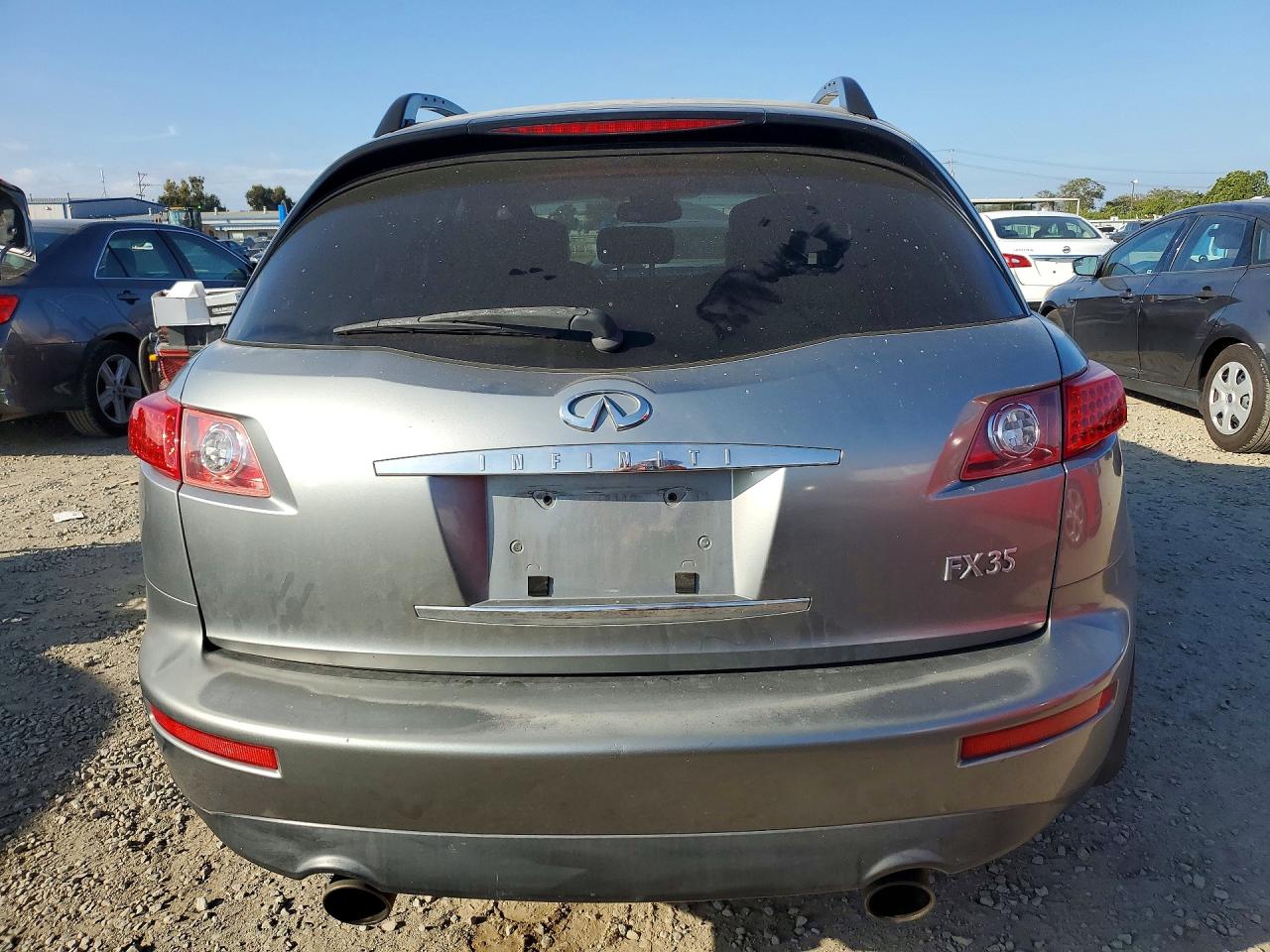 2005 Infiniti Fx35 Base Gray vin: JNRAS08U05X109563