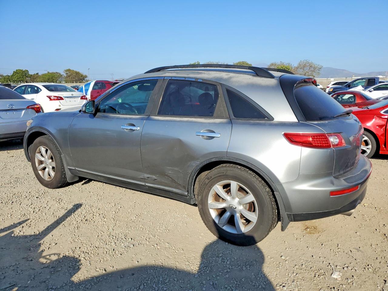 2005 Infiniti Fx35 Base Gray vin: JNRAS08U05X109563