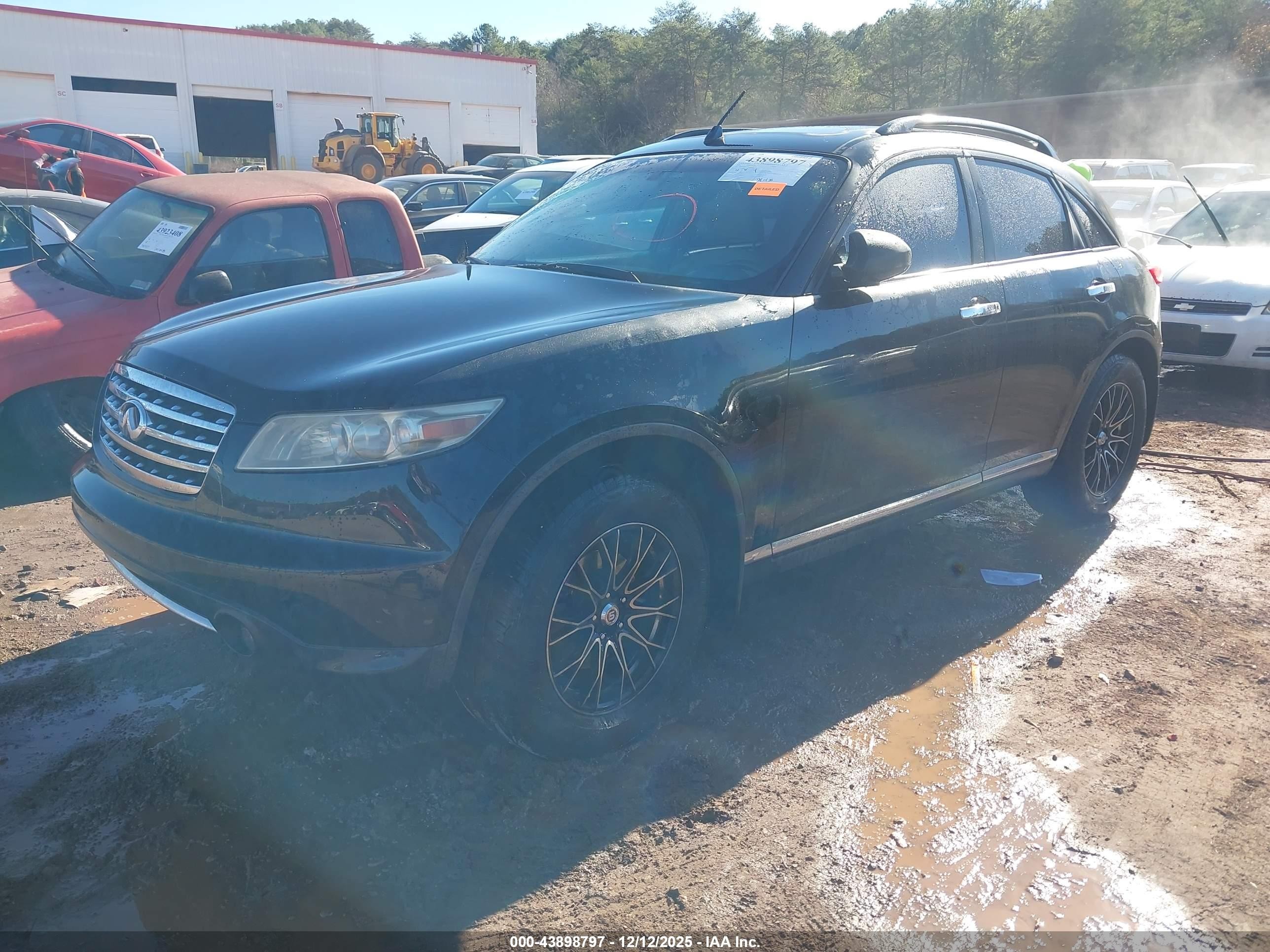 2006 Infiniti Fx35   Черный vin: JNRAS08U06X100508