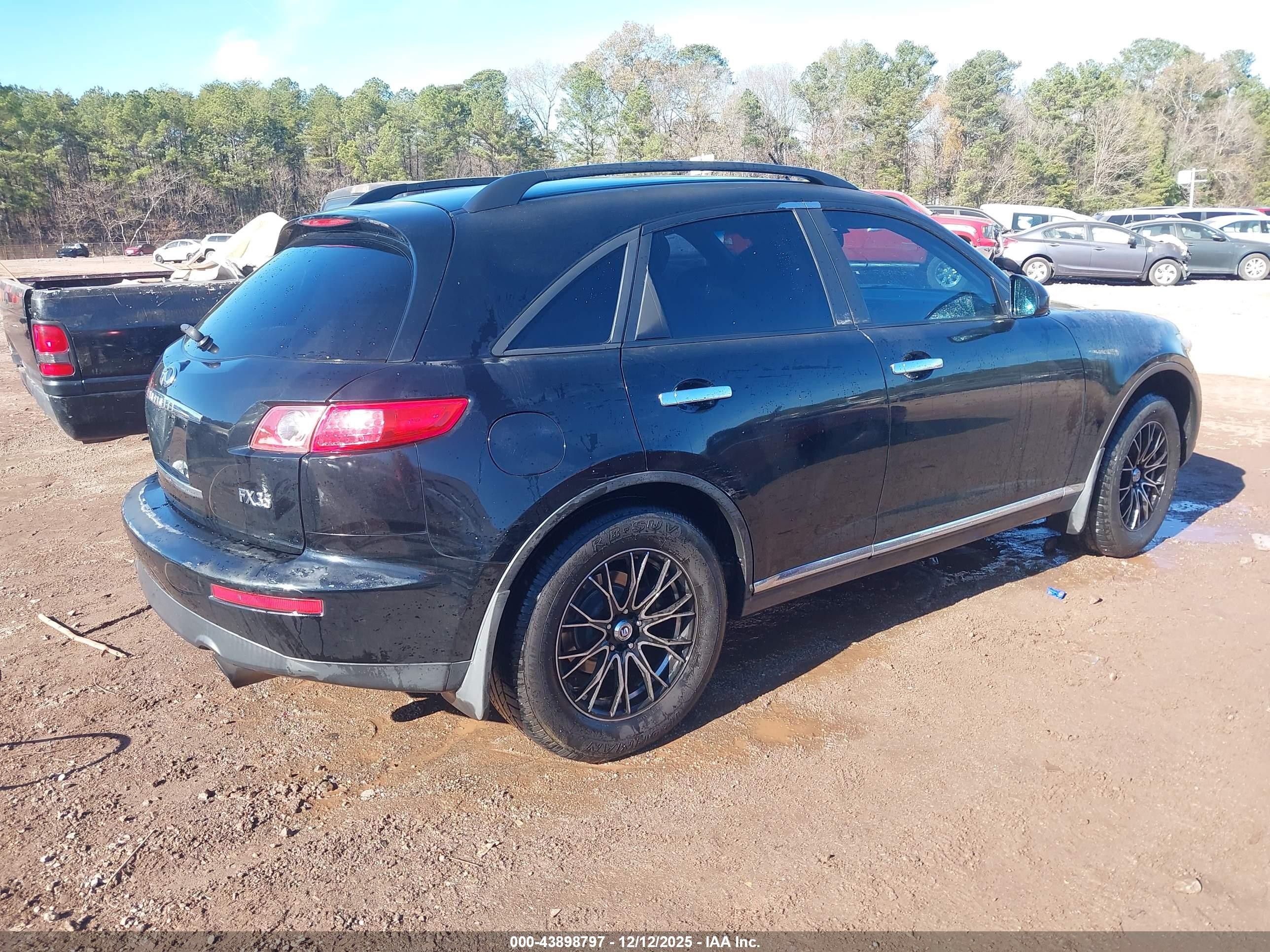 2006 Infiniti Fx35   Черный vin: JNRAS08U06X100508