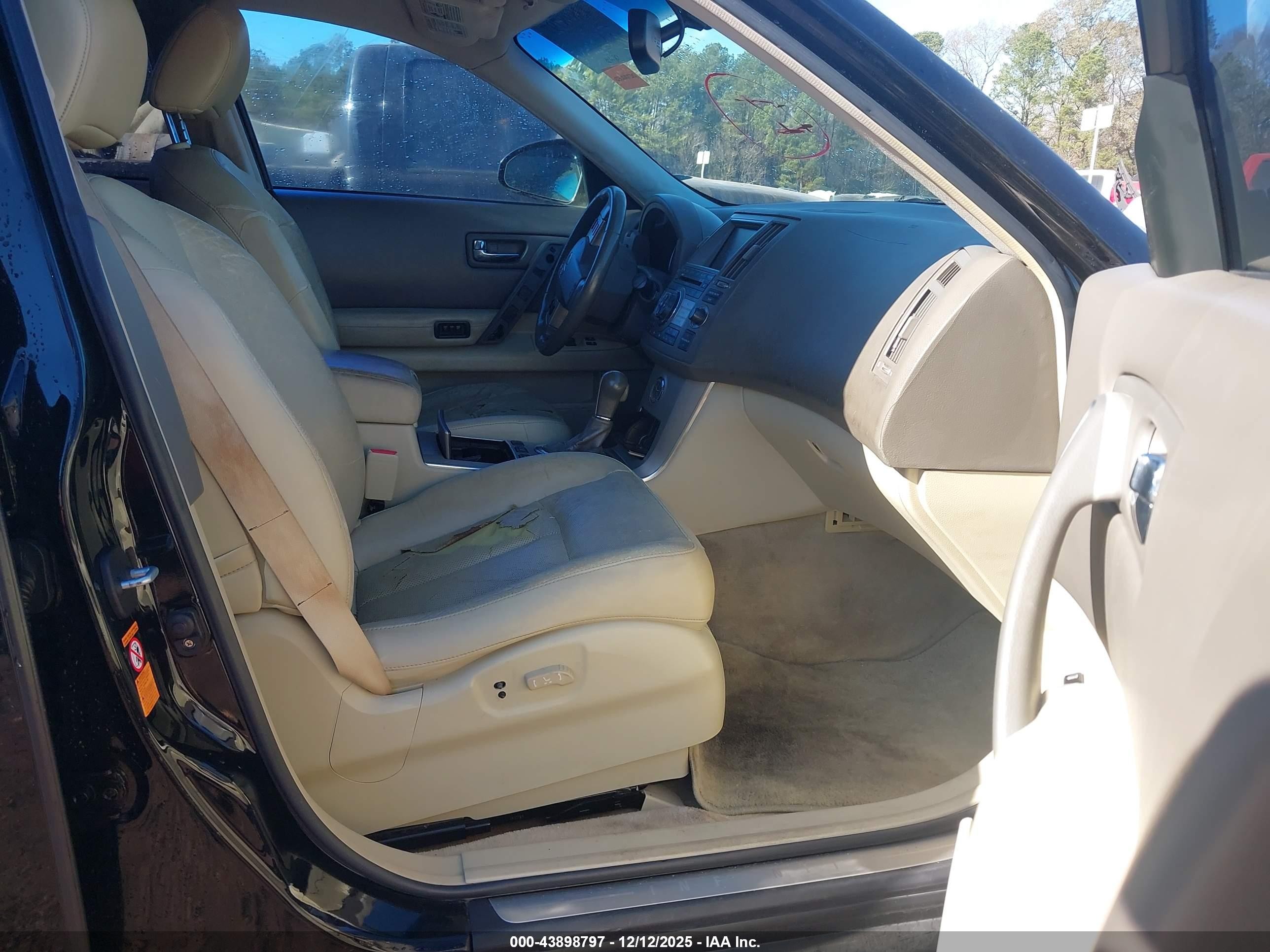 2006 Infiniti Fx35   Черный vin: JNRAS08U06X100508
