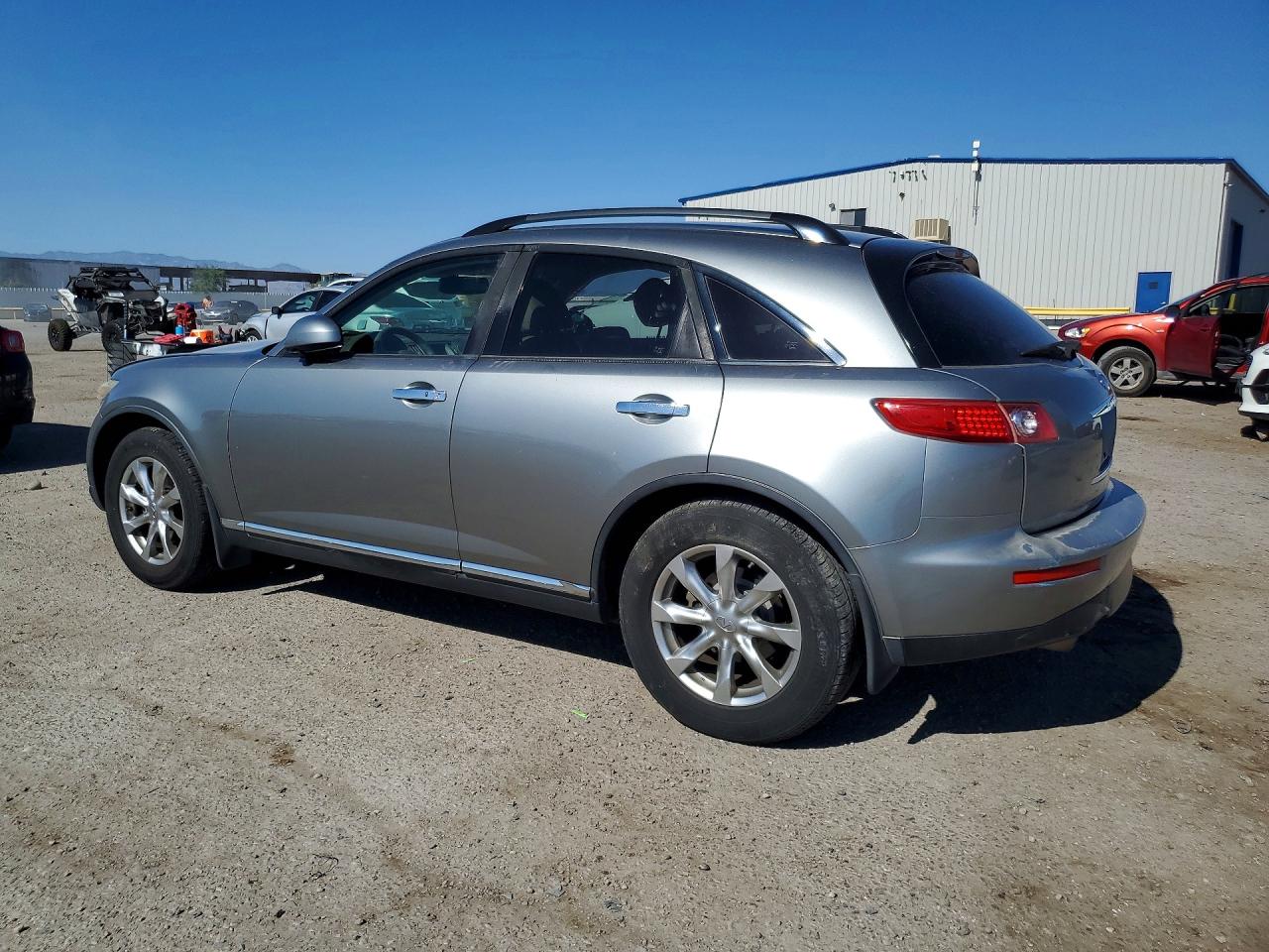 2007 Infiniti Fx35 Base Gray vin: JNRAS08U07X101224