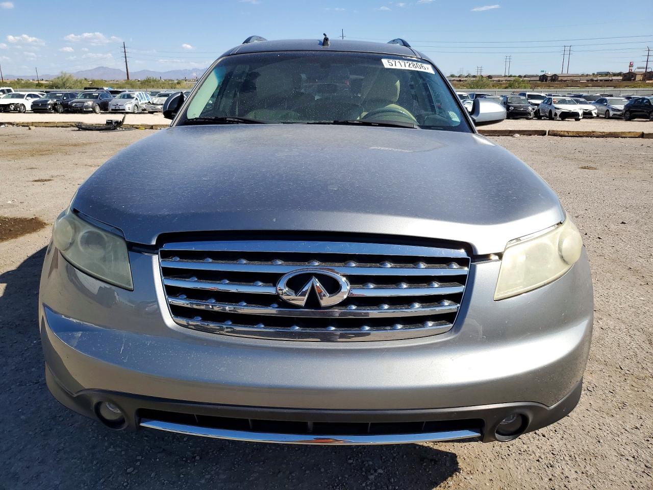 2007 Infiniti Fx35 Base Gray vin: JNRAS08U07X101224