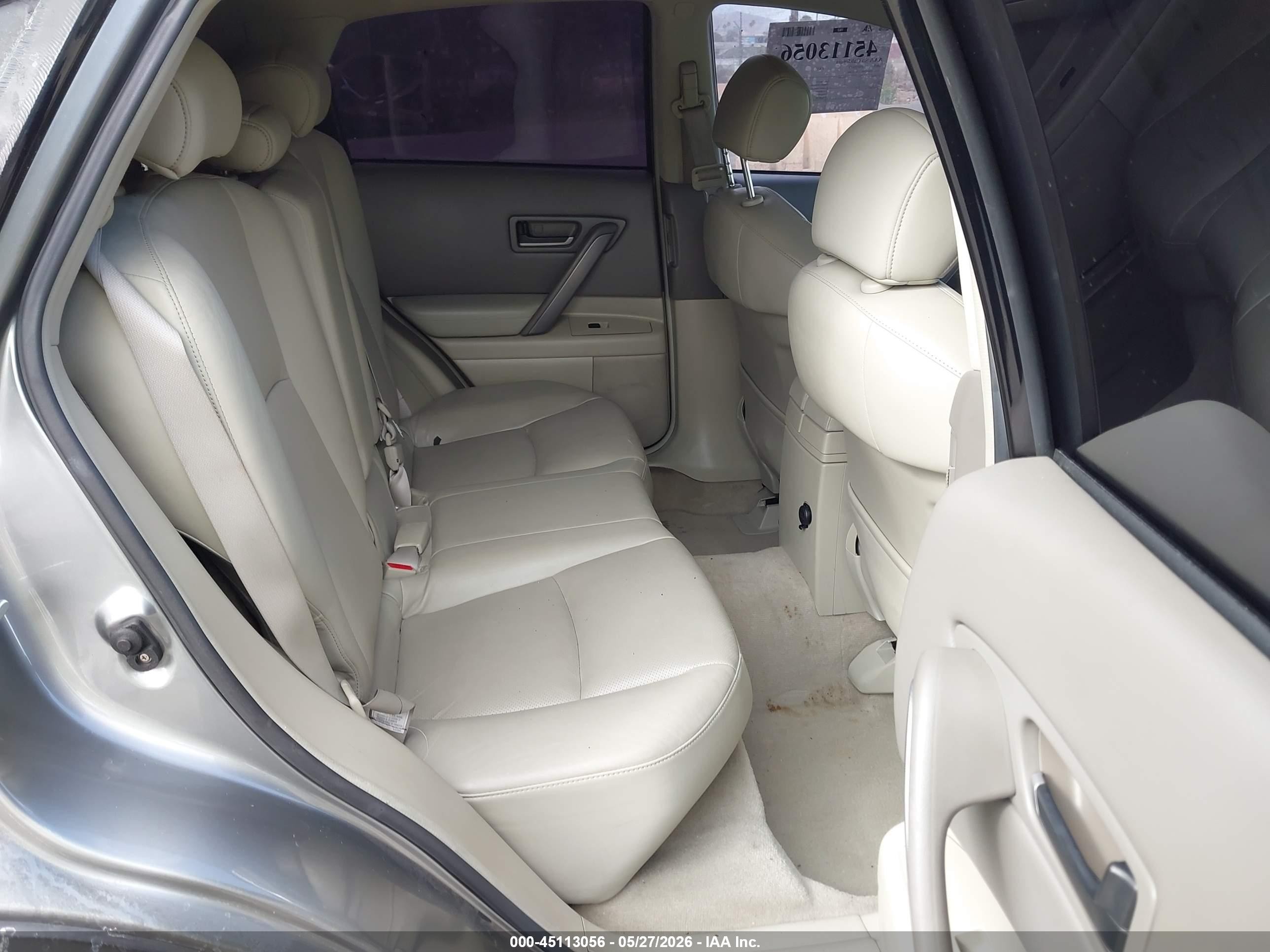 2005 Infiniti Fx35   Gray vin: JNRAS08U15X102069