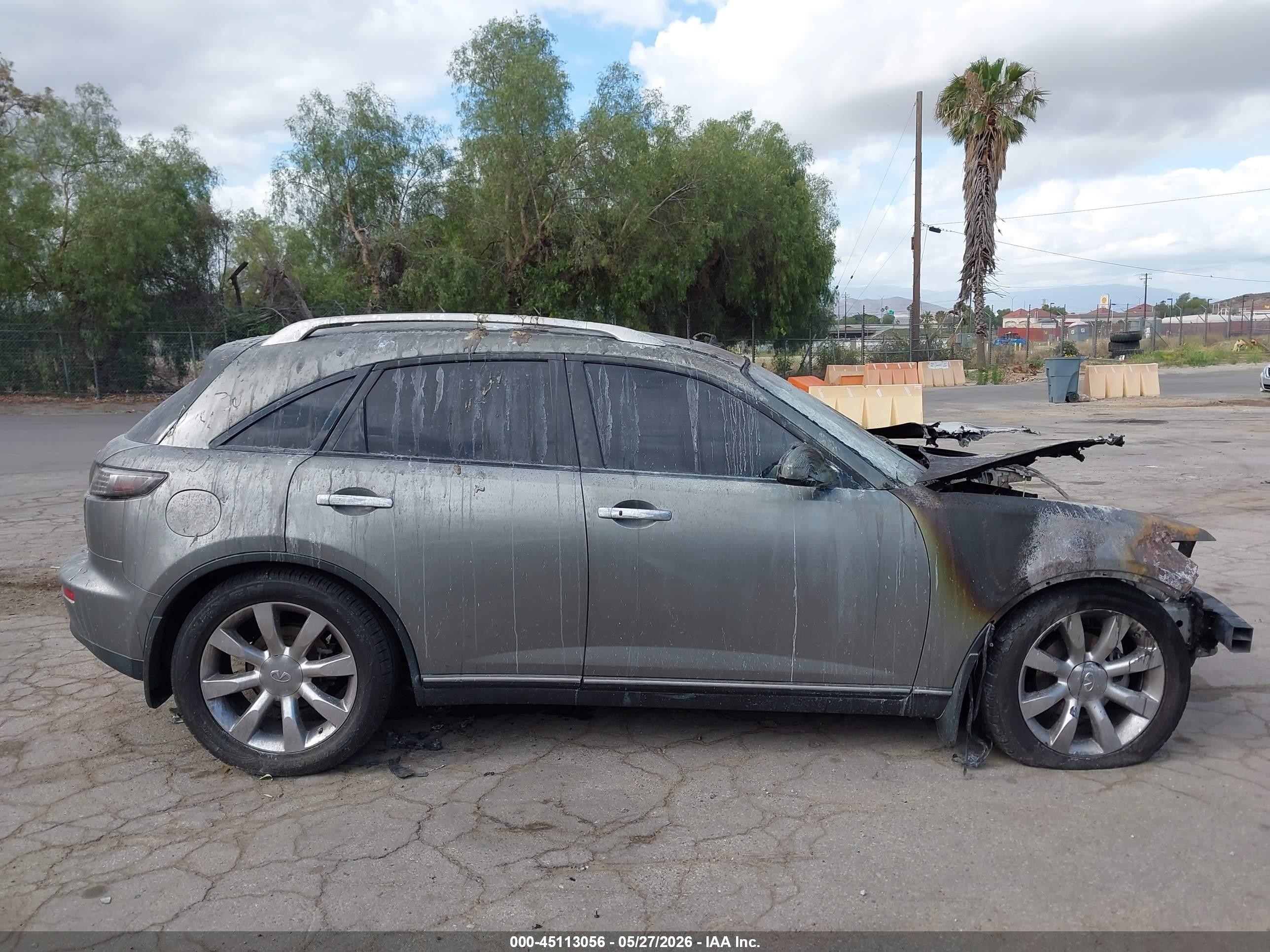 2005 Infiniti Fx35   Gray vin: JNRAS08U15X102069