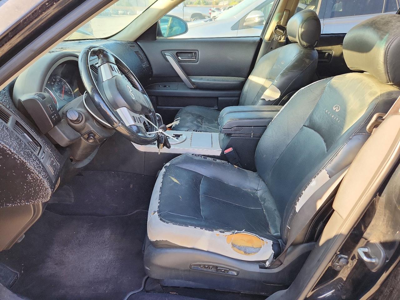 2005 Infiniti Fx35 Base Black vin: JNRAS08U15X109698