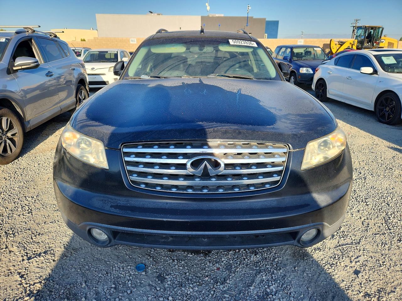 2005 Infiniti Fx35 Base Black vin: JNRAS08U15X109698