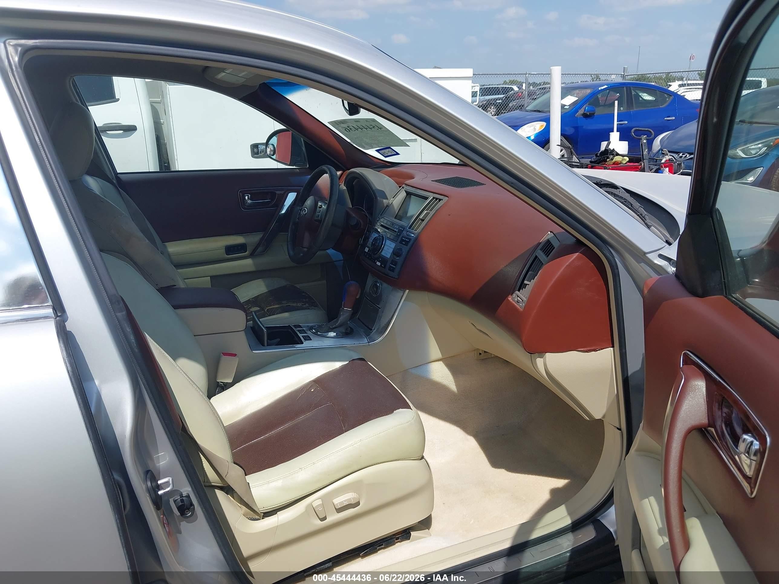 2006 Infiniti Fx35   Silver vin: JNRAS08U16X102994