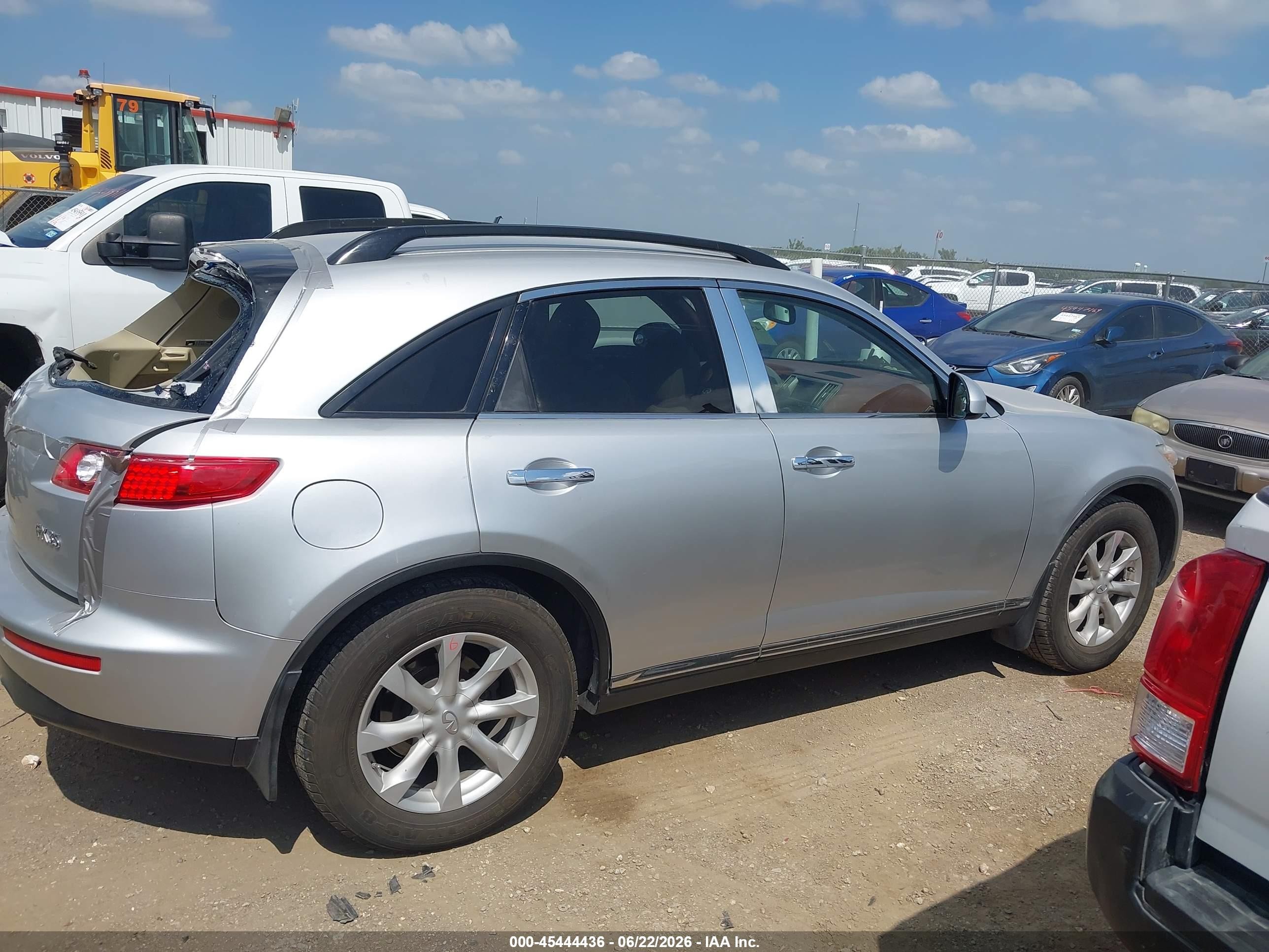 2006 Infiniti Fx35   Silver vin: JNRAS08U16X102994