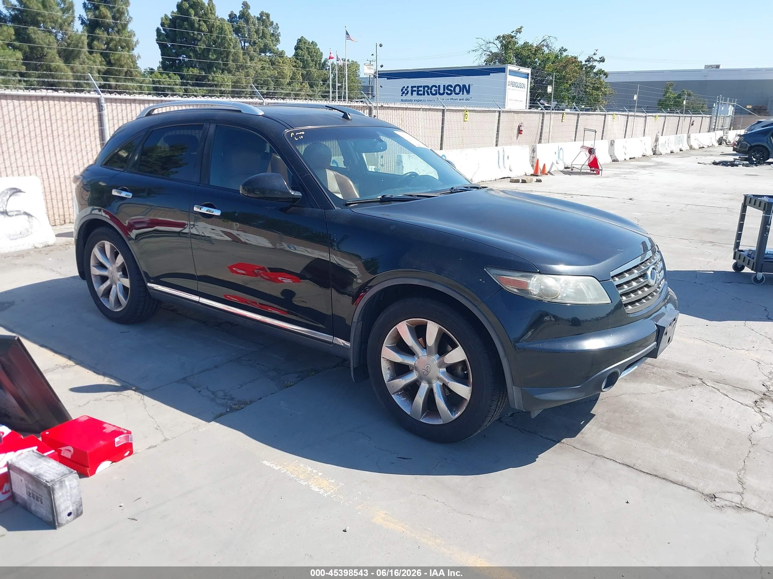 2008 Infiniti Fx35   Black vin: JNRAS08U18X102027