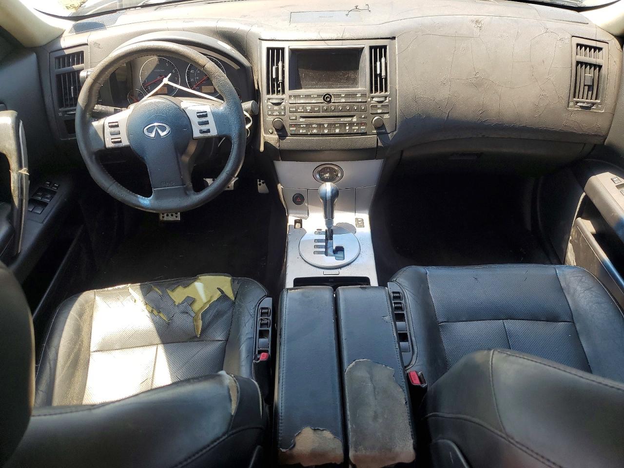 2003 Infiniti Fx35 Base Silver vin: JNRAS08U23X001054