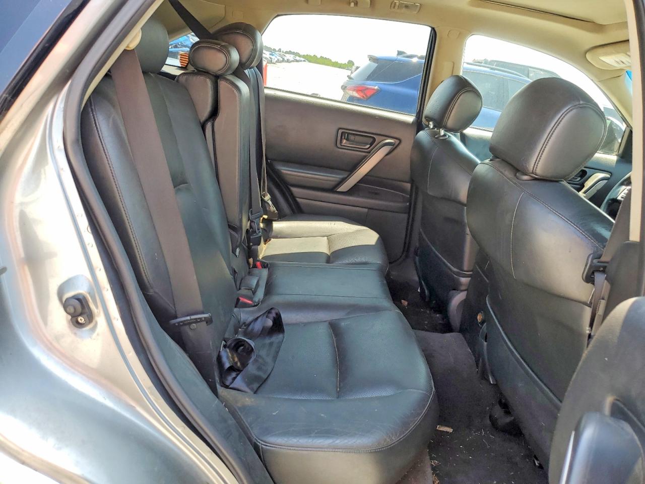 2003 Infiniti Fx35 Base Silver vin: JNRAS08U23X001054