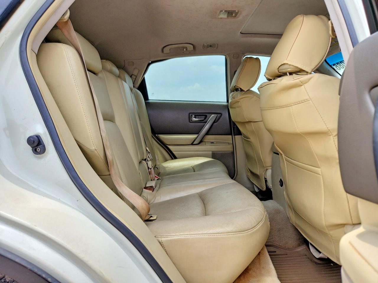 2006 Infiniti Fx35 Base White vin: JNRAS08U26X100042