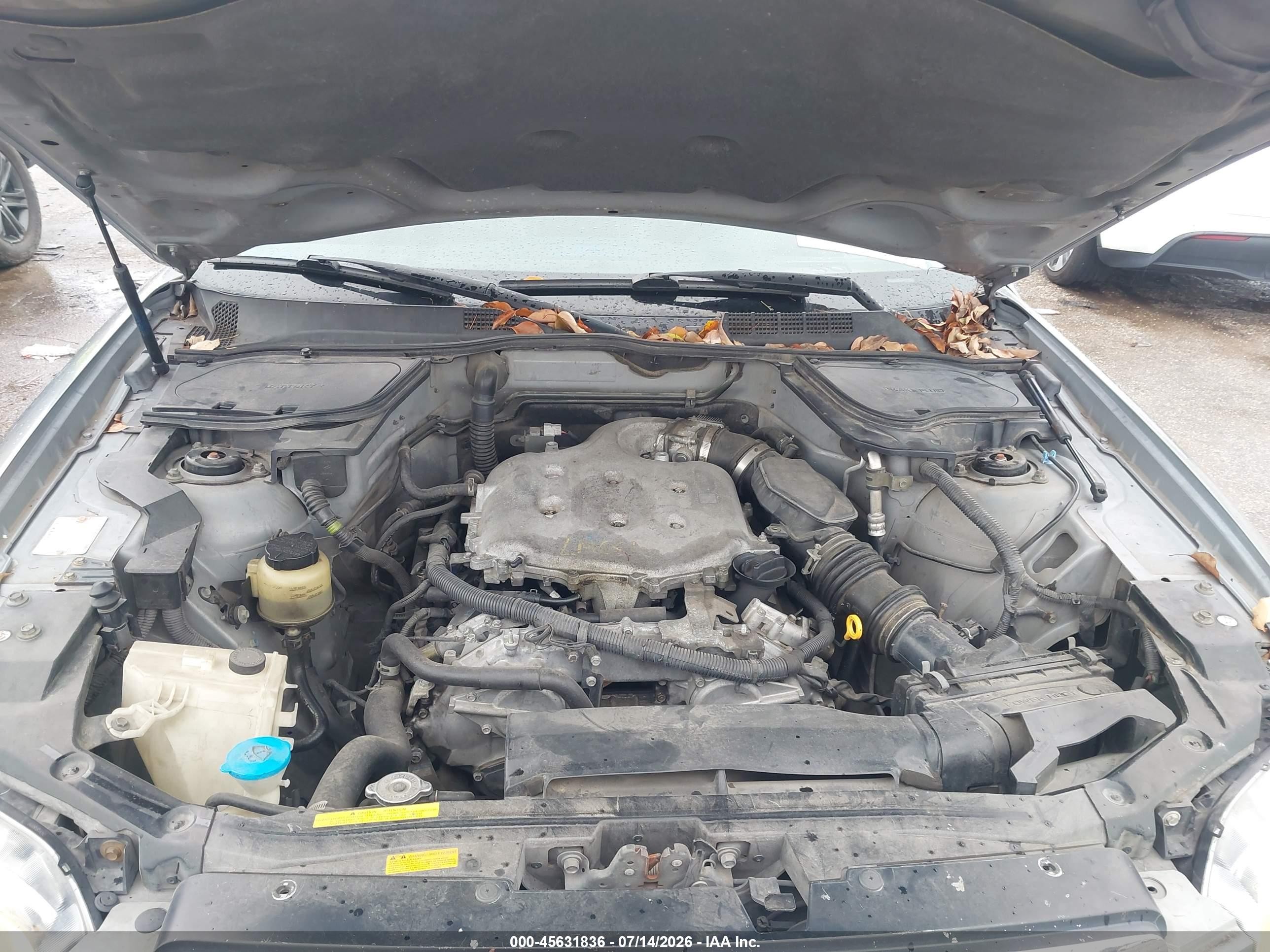 2007 Infiniti Fx35   Light Blue vin: JNRAS08U27X102195