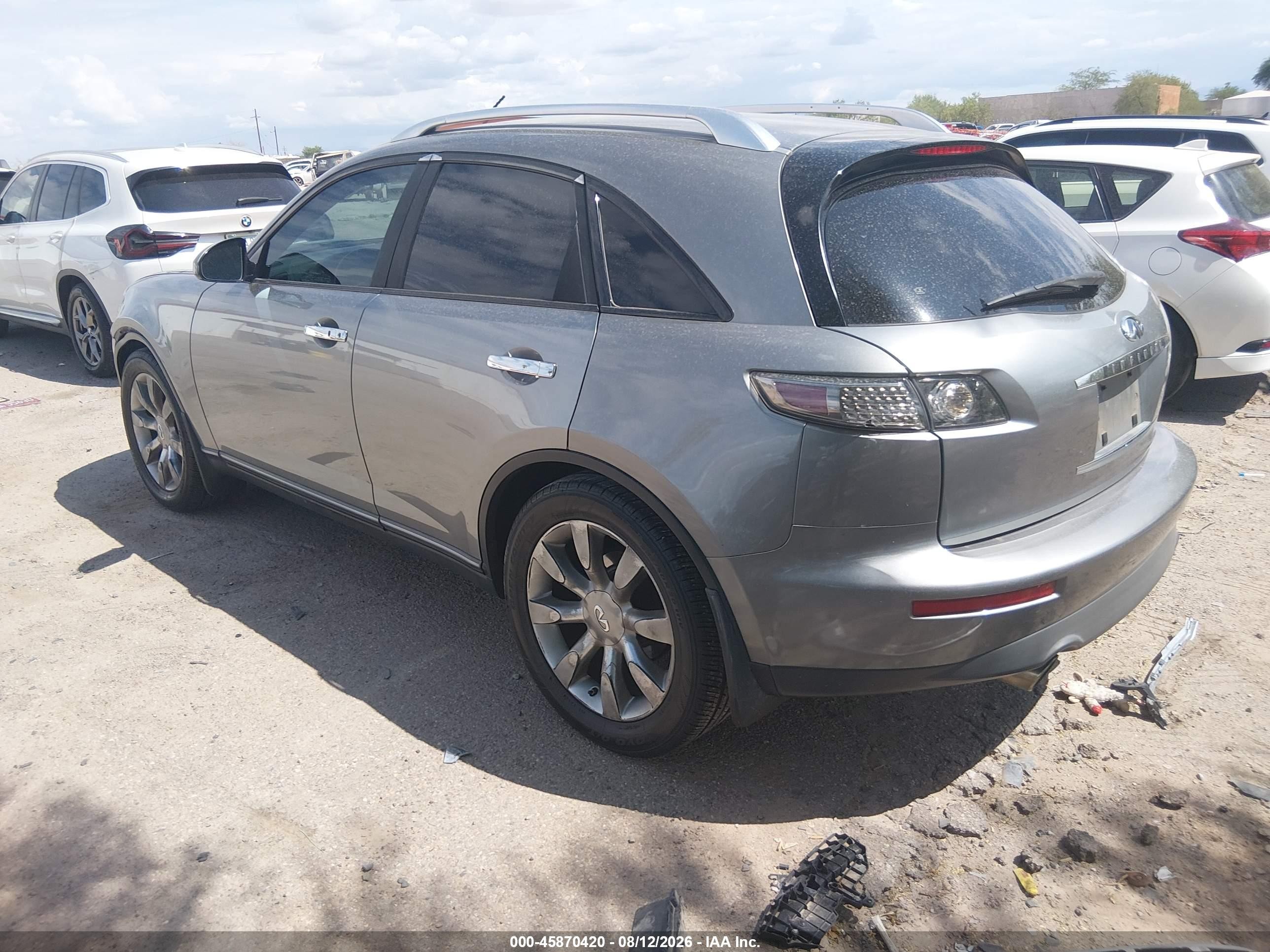 2005 Infiniti Fx35   Gray vin: JNRAS08U35X102428