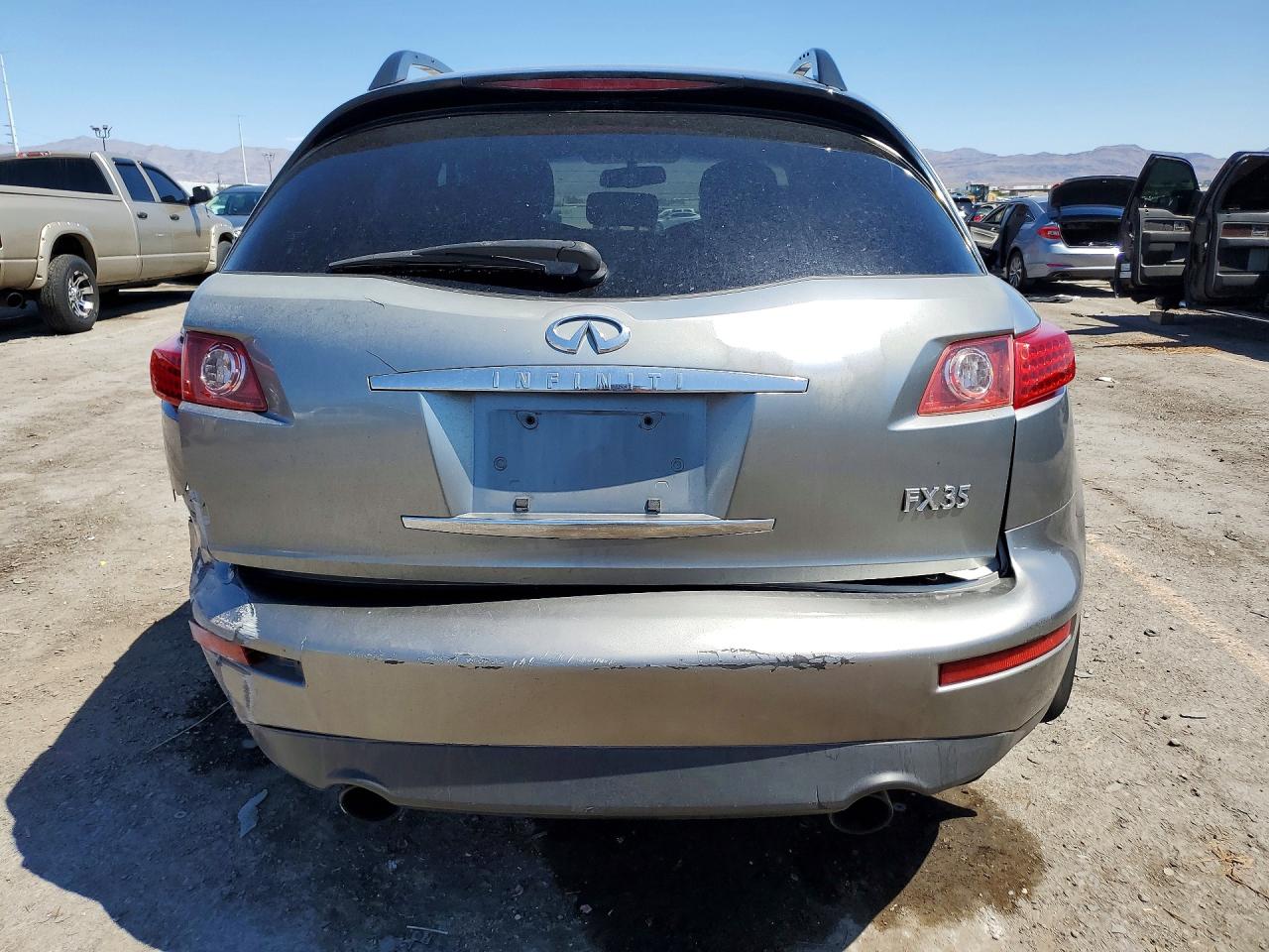 2007 Infiniti Fx35 Base Gray vin: JNRAS08U37X100939