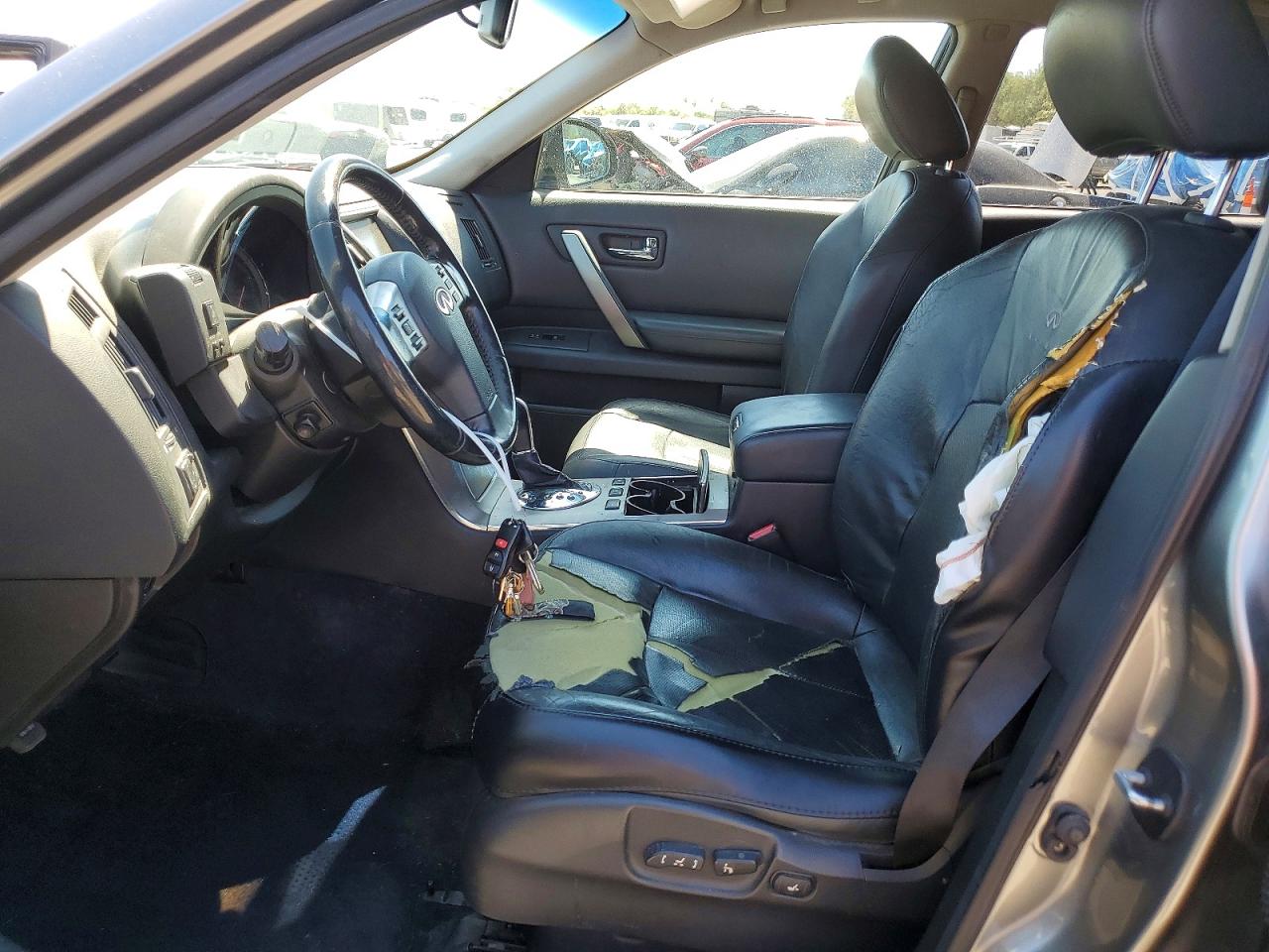 2007 Infiniti Fx35 Base Gray vin: JNRAS08U37X100939