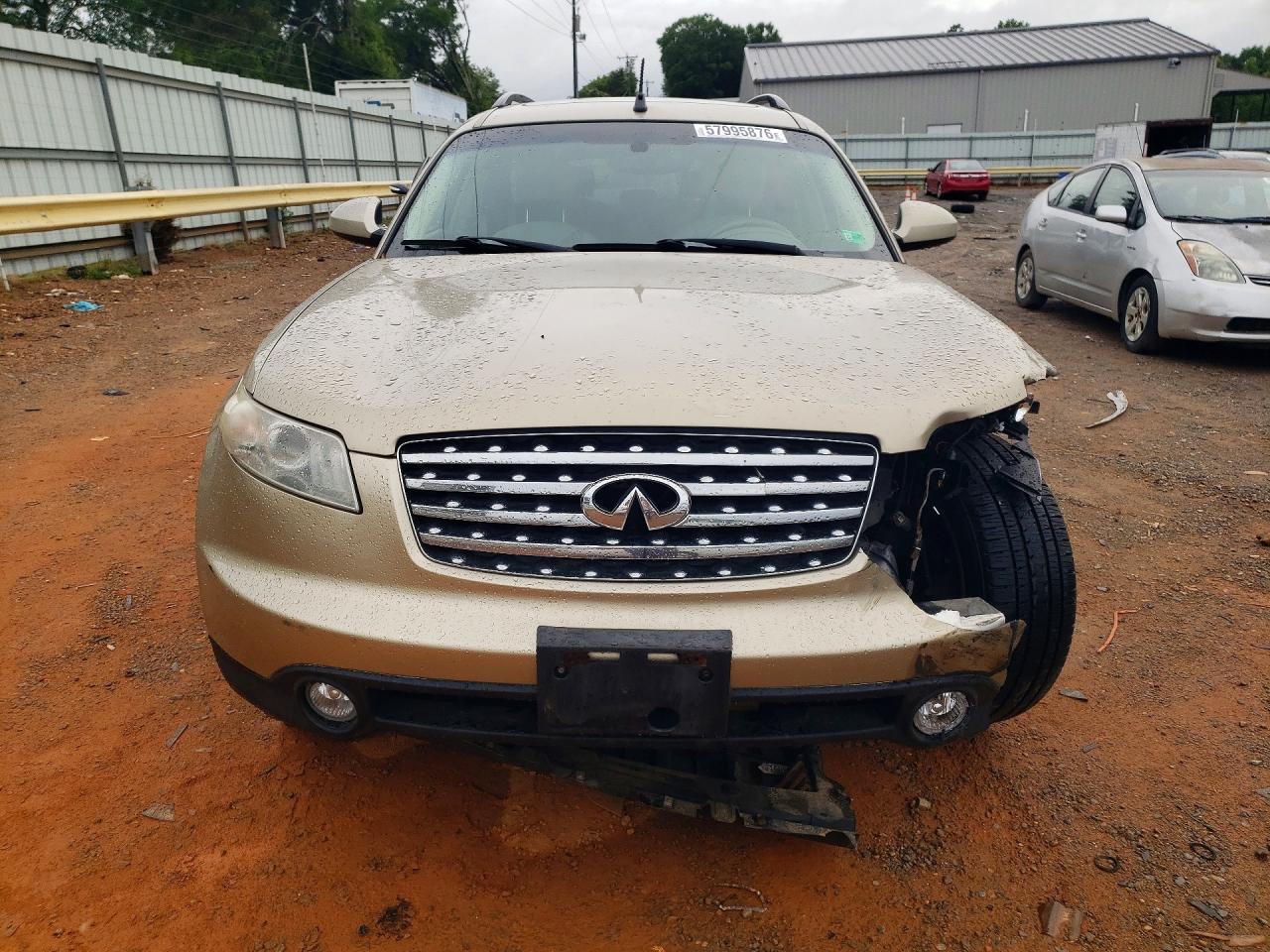 2003 Infiniti Fx35 Base Gold vin: JNRAS08U43X101589