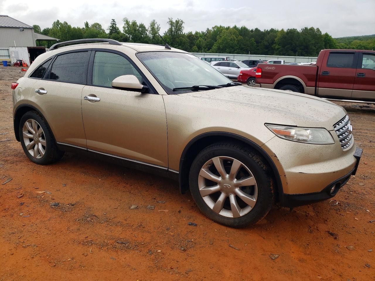 2003 Infiniti Fx35 Base Gold vin: JNRAS08U43X101589