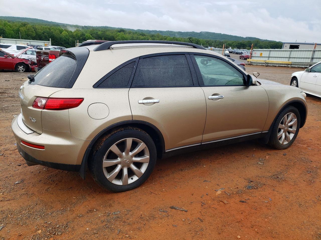 2003 Infiniti Fx35 Base Gold vin: JNRAS08U43X101589