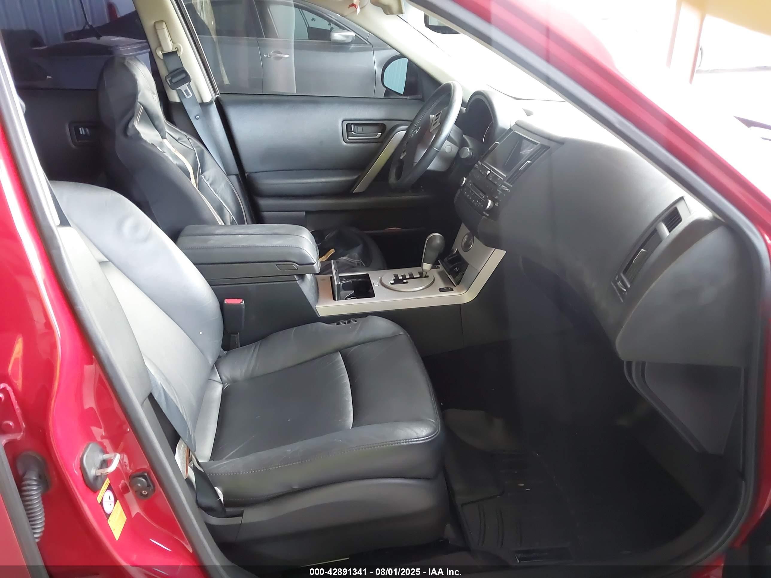 2003 Infiniti Fx35   Red vin: JNRAS08U53X001825