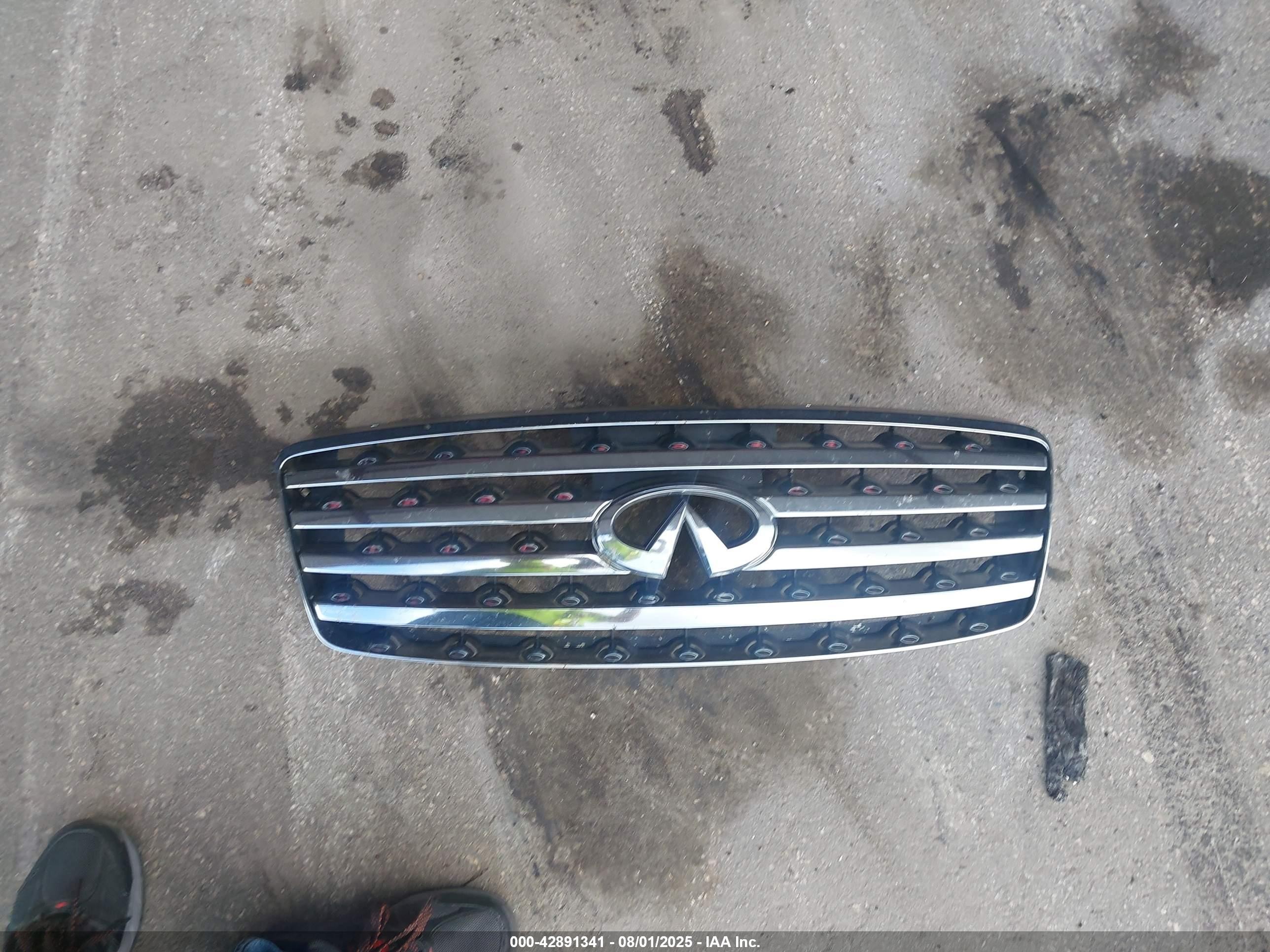 2003 Infiniti Fx35   Red vin: JNRAS08U53X001825