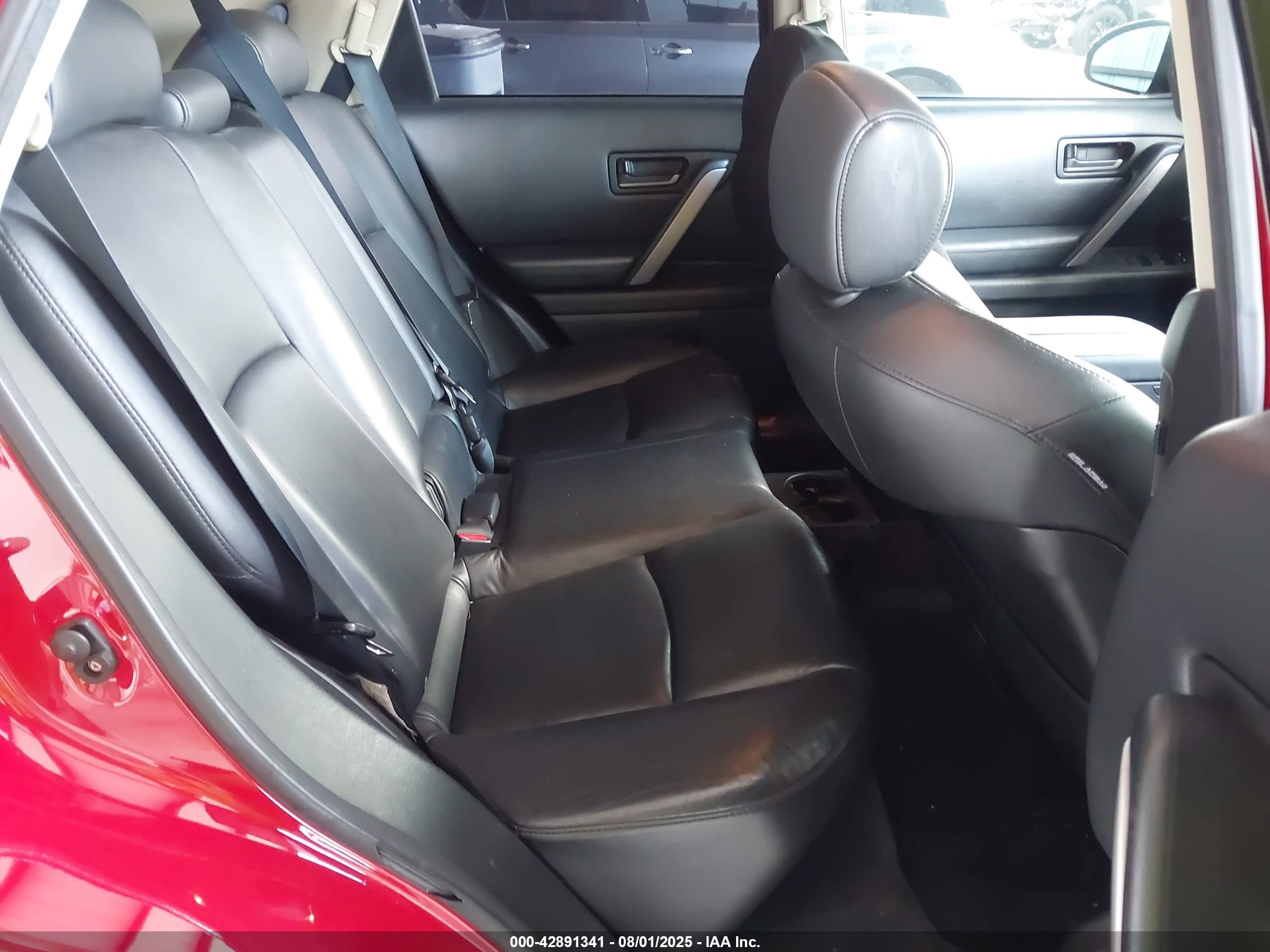 2003 Infiniti Fx35   Red vin: JNRAS08U53X001825