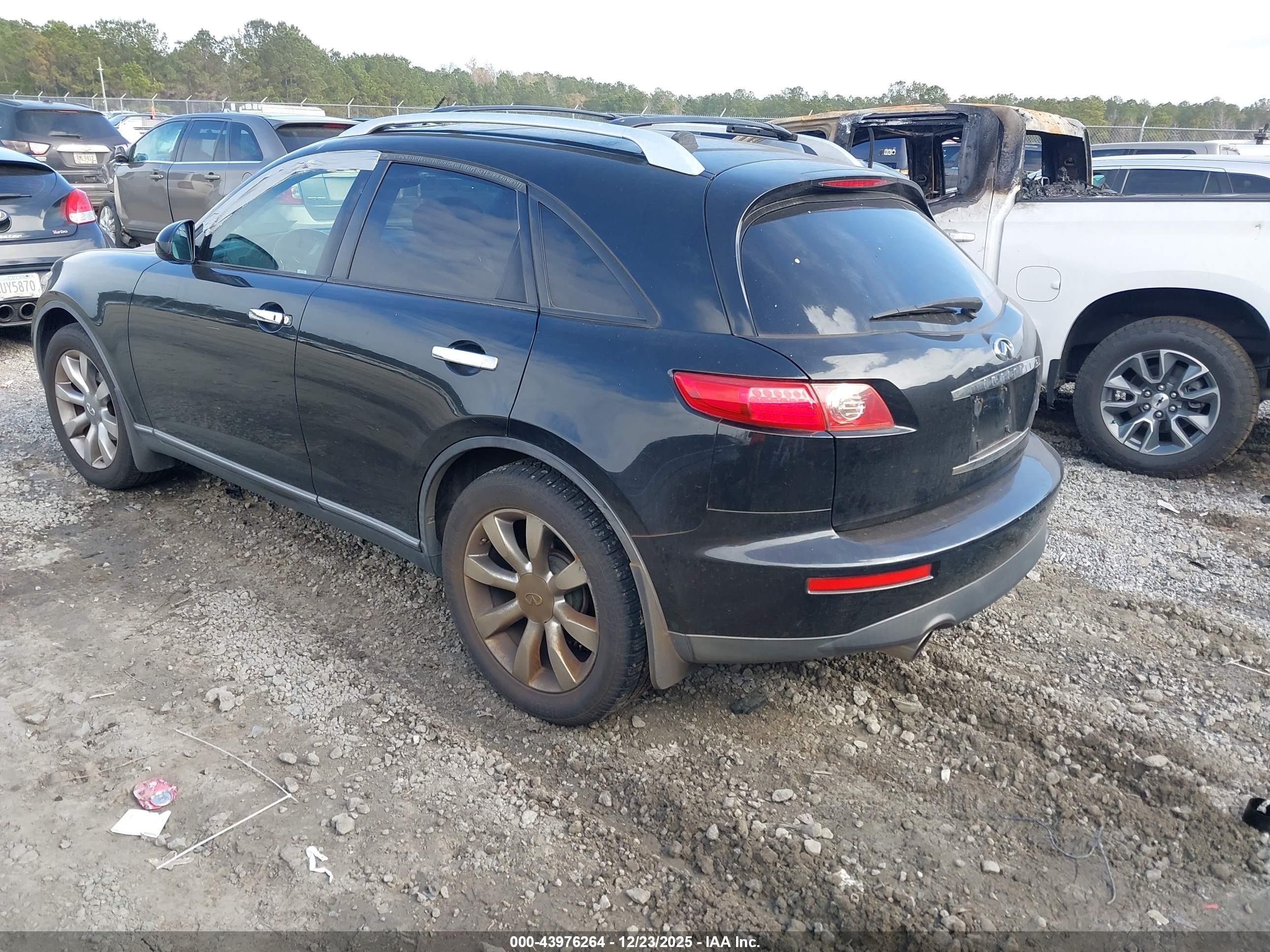 2004 Infiniti Fx35   Black vin: JNRAS08U54X100694