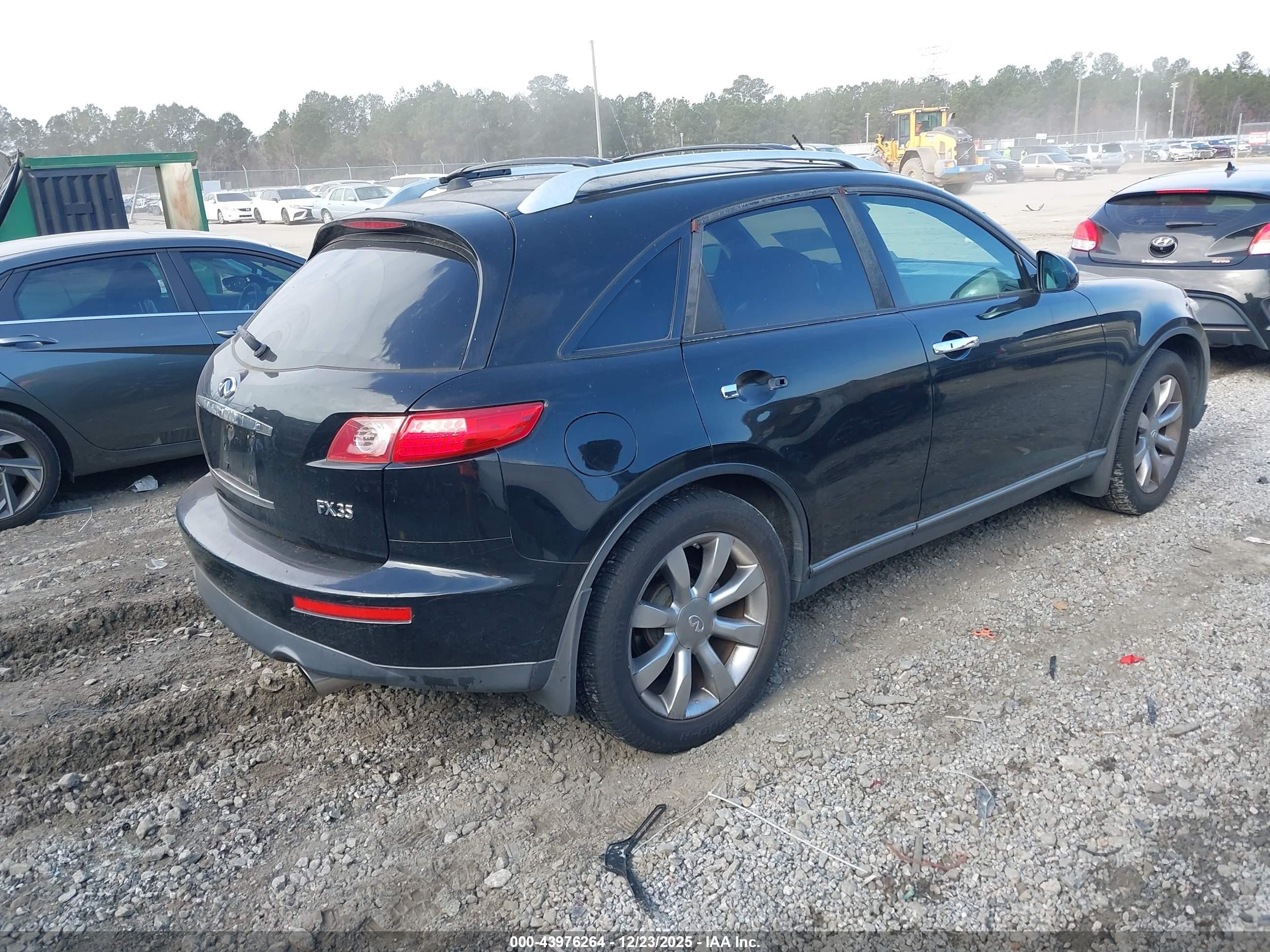 2004 Infiniti Fx35   Black vin: JNRAS08U54X100694