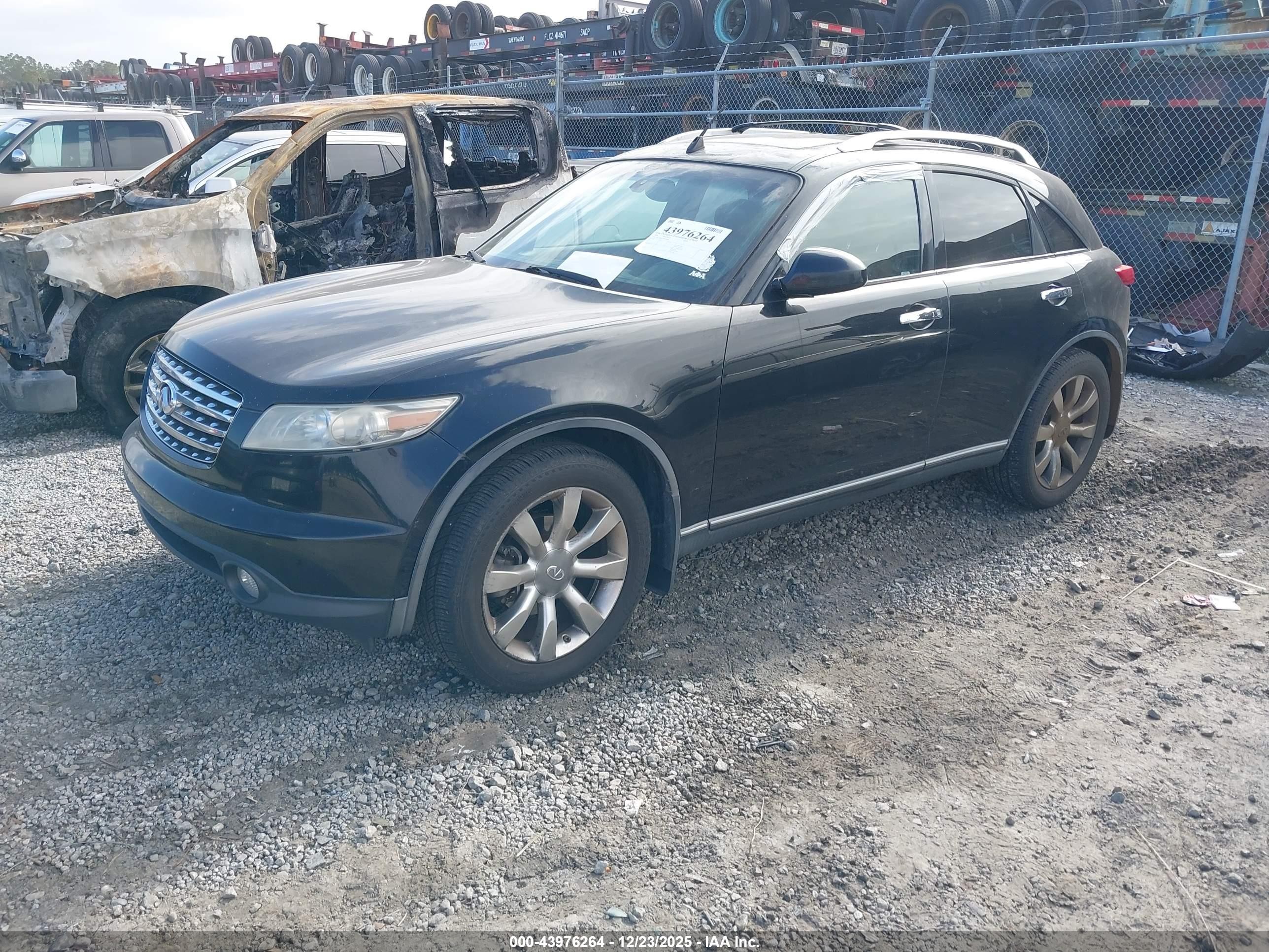 2004 Infiniti Fx35   Black vin: JNRAS08U54X100694