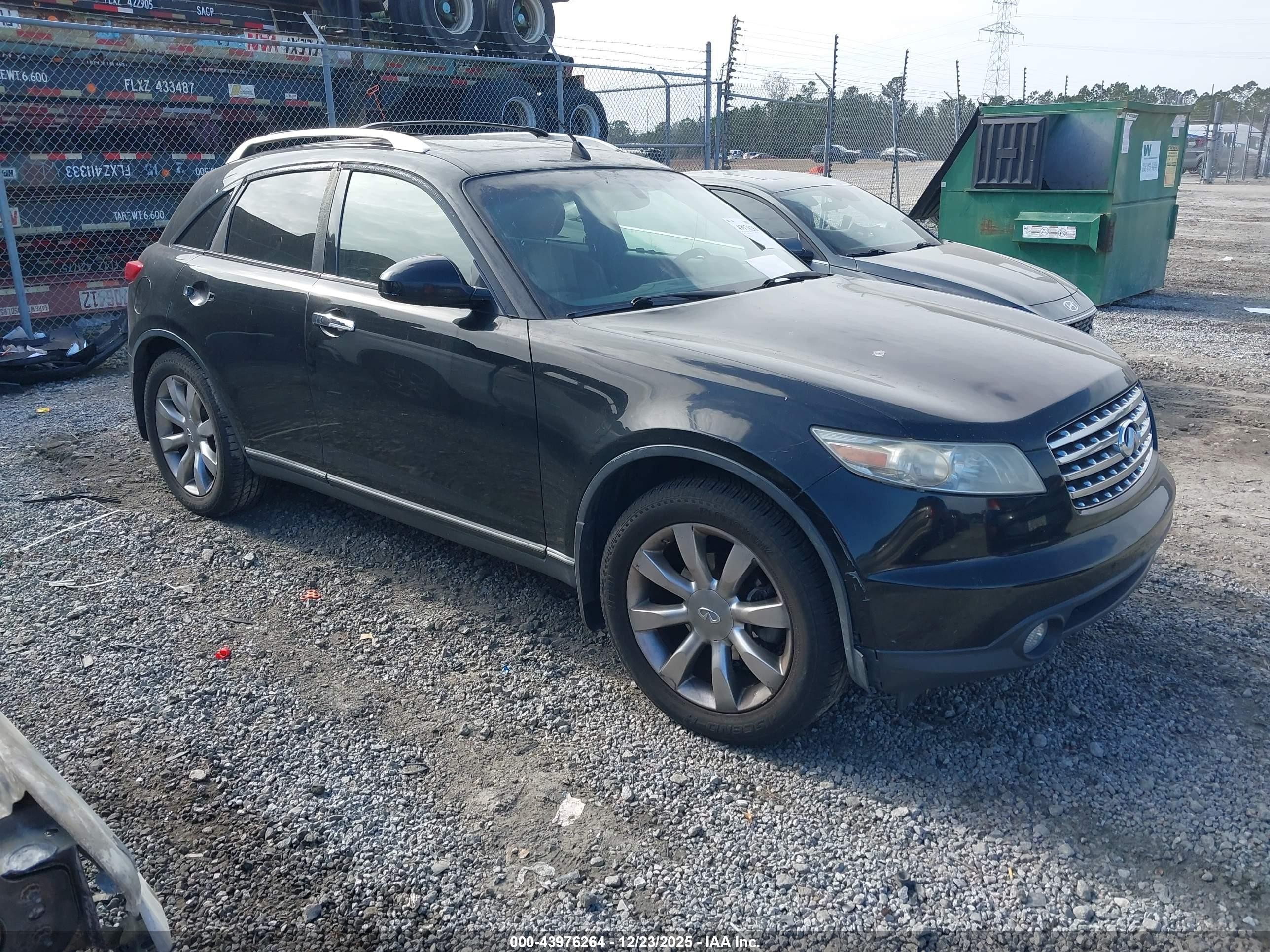 2004 Infiniti Fx35   Black vin: JNRAS08U54X100694